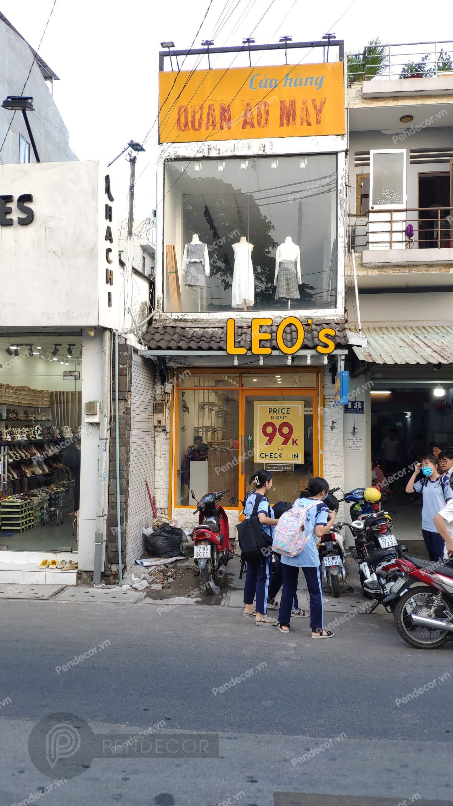 Thi Công Thực Tế Shop Thời Trang Nữ LEO's