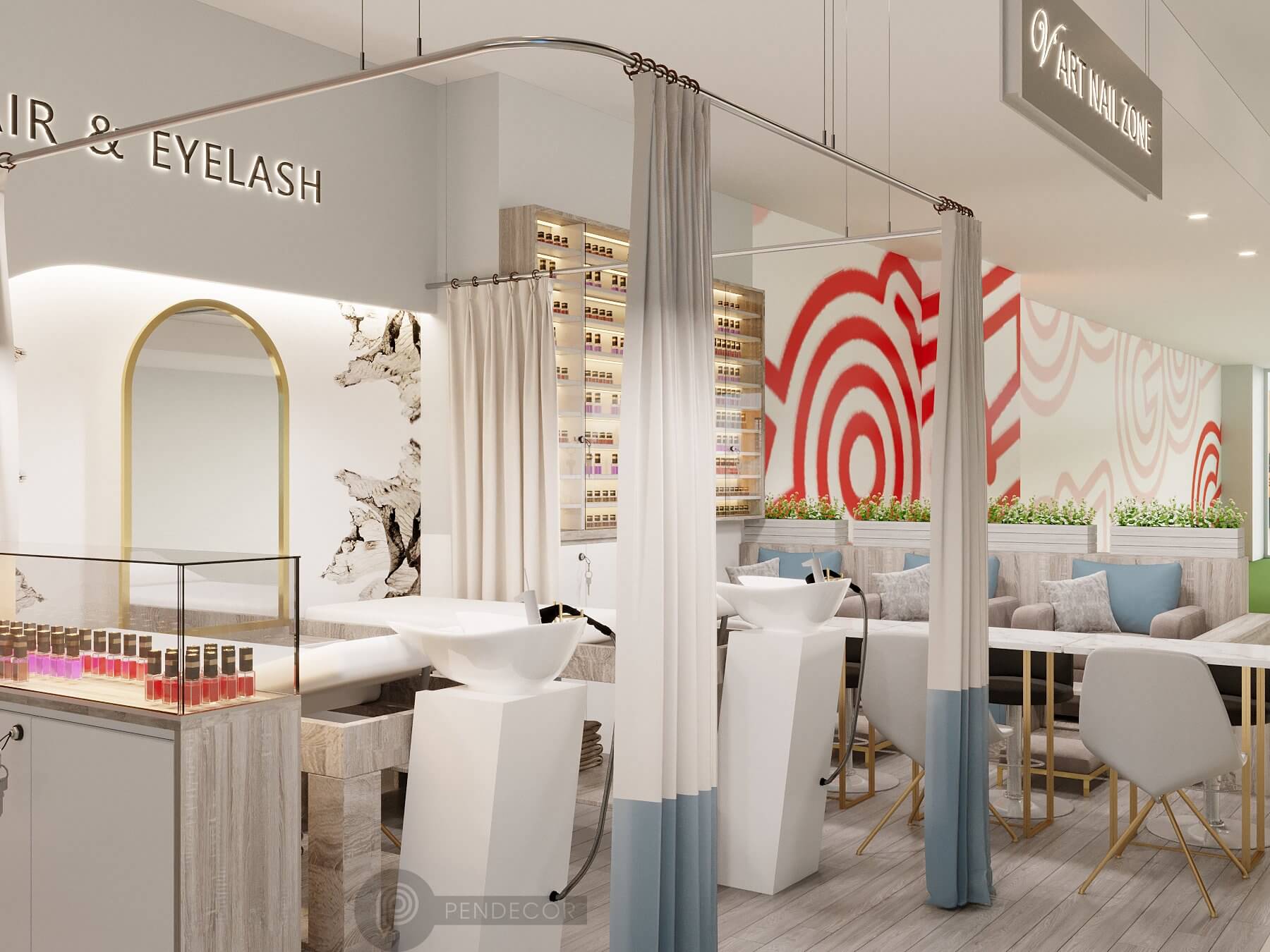 Thiết Kế Shop V's Art Nail Zone