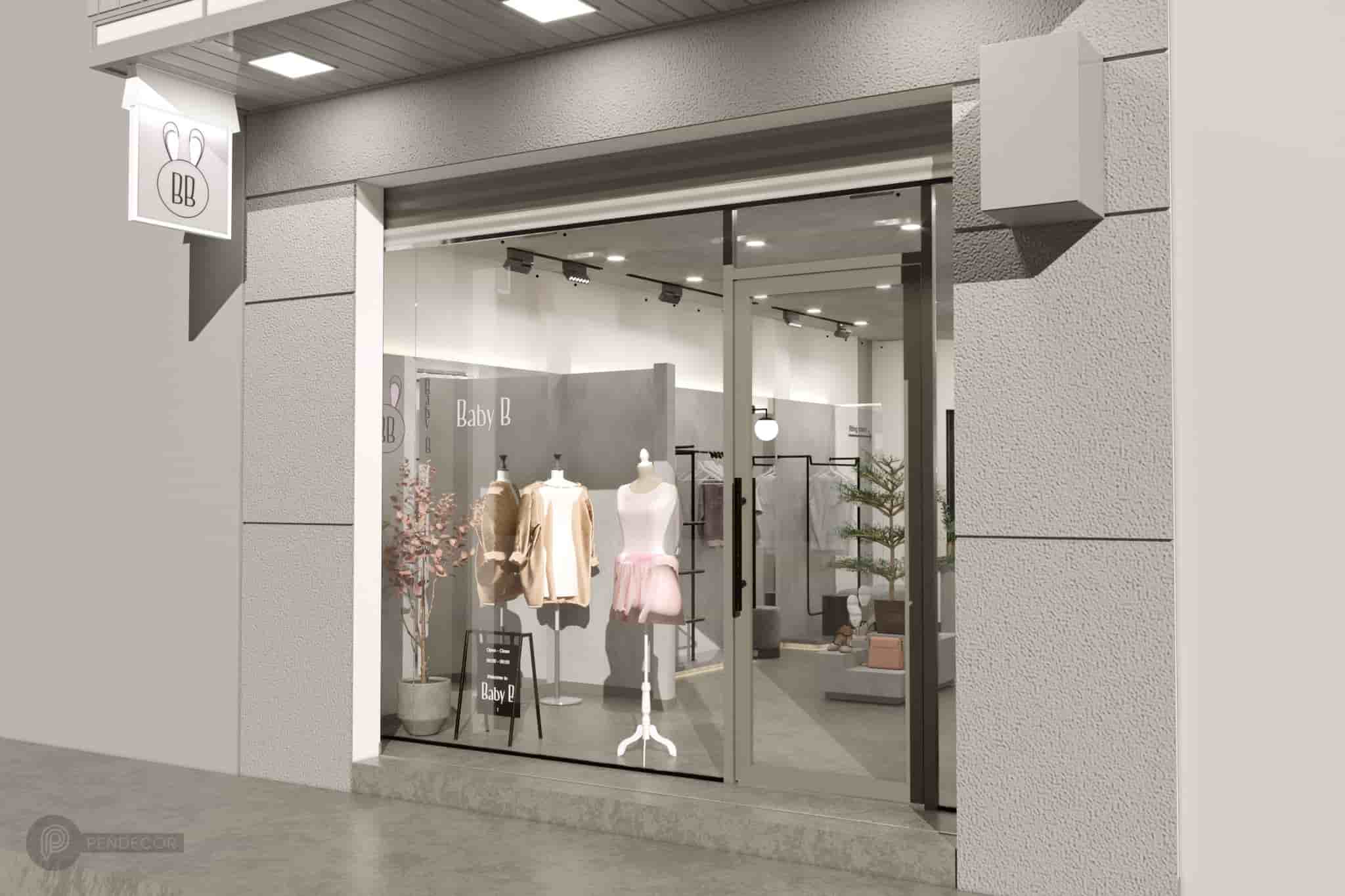 Thiết Kế Shop Thời Trang Nữ Baby B