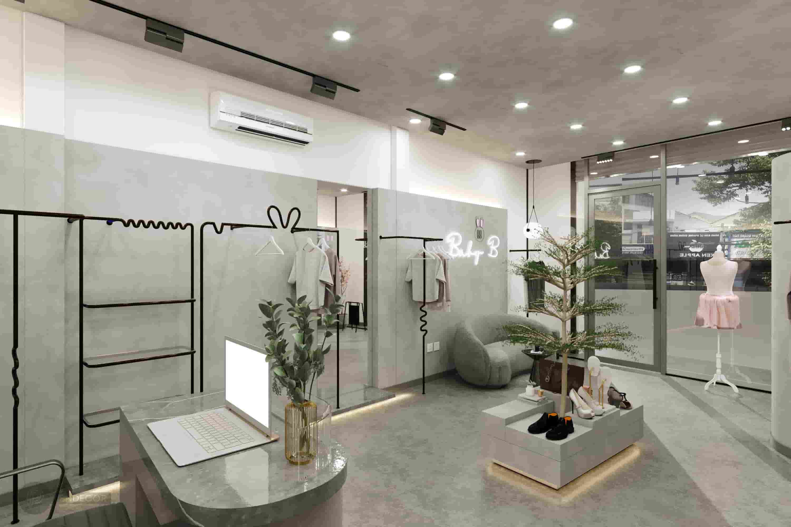 Thiết Kế Shop Thời Trang Nữ Baby B