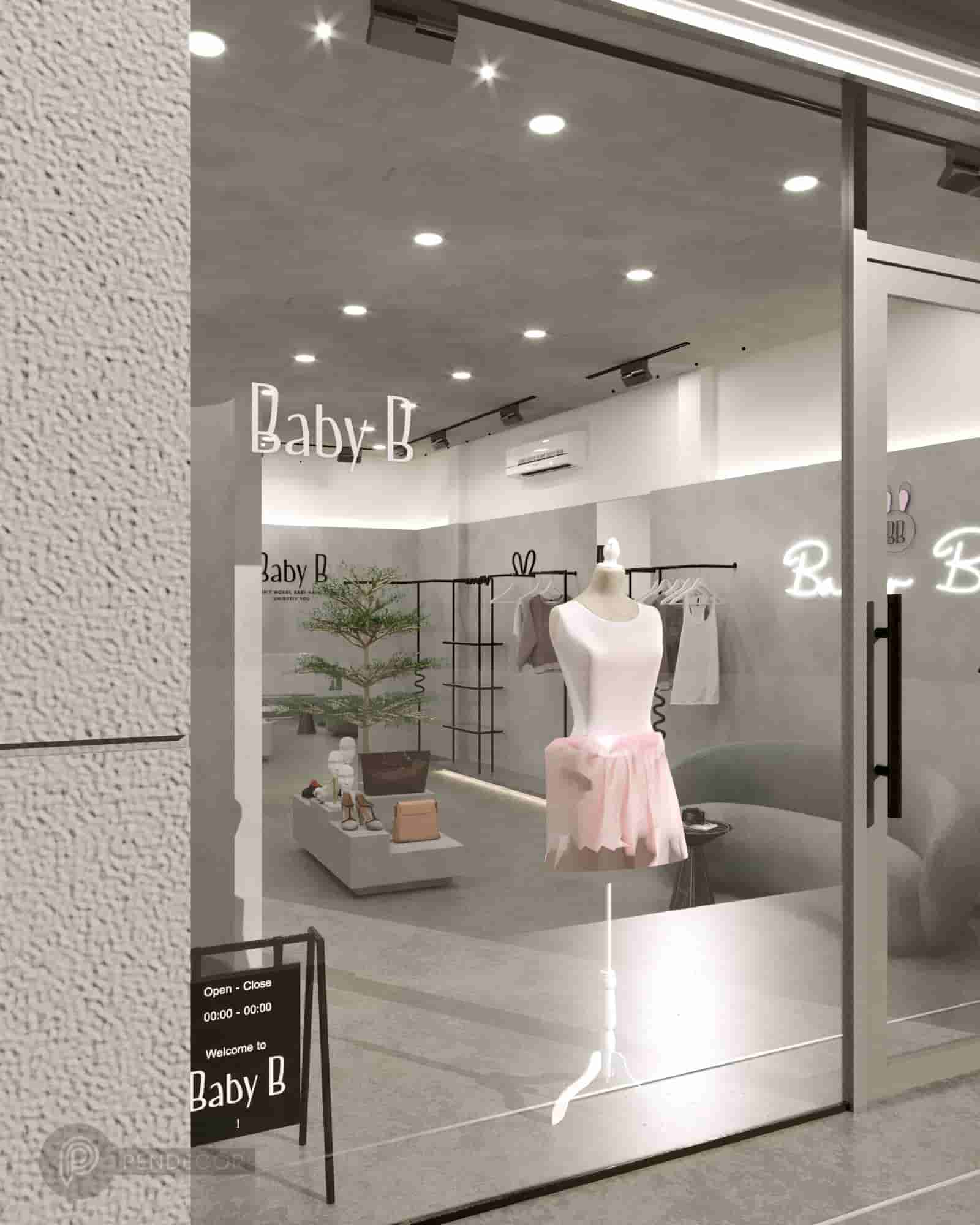 Thiết Kế Shop Thời Trang Nữ Baby B