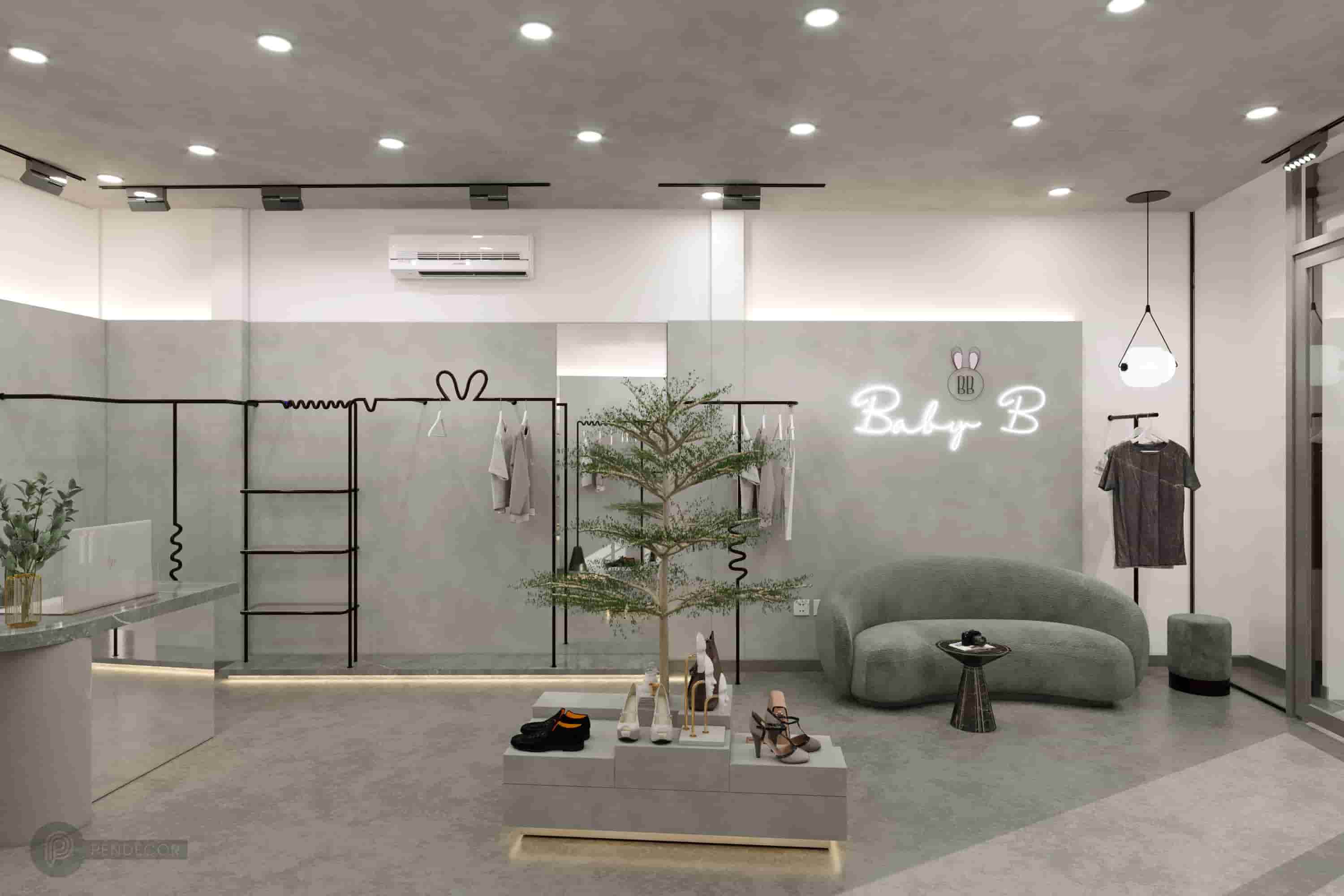 Thiết Kế Shop Thời Trang Nữ Baby B