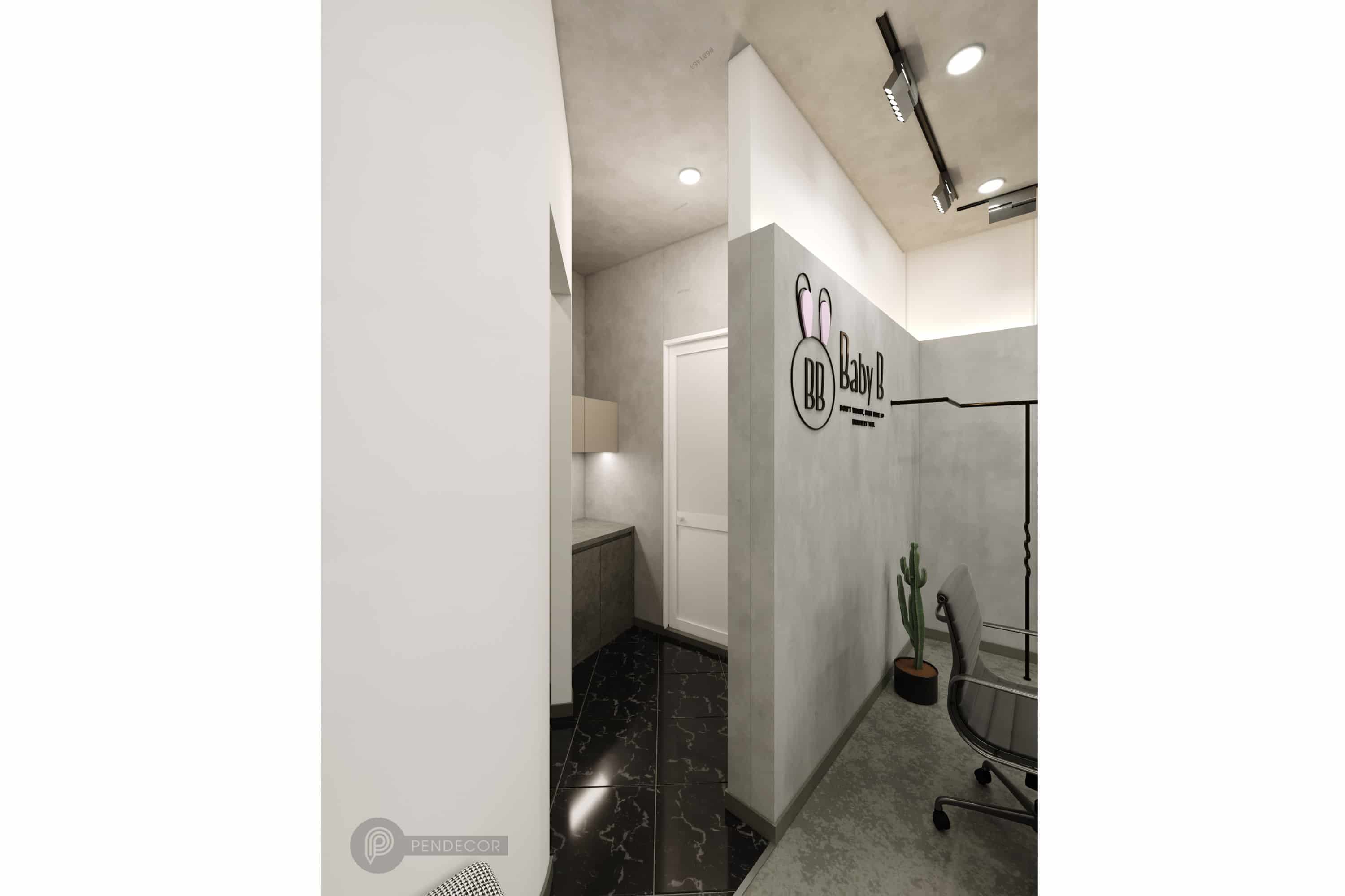 Thiết Kế Shop Thời Trang Nữ Baby B