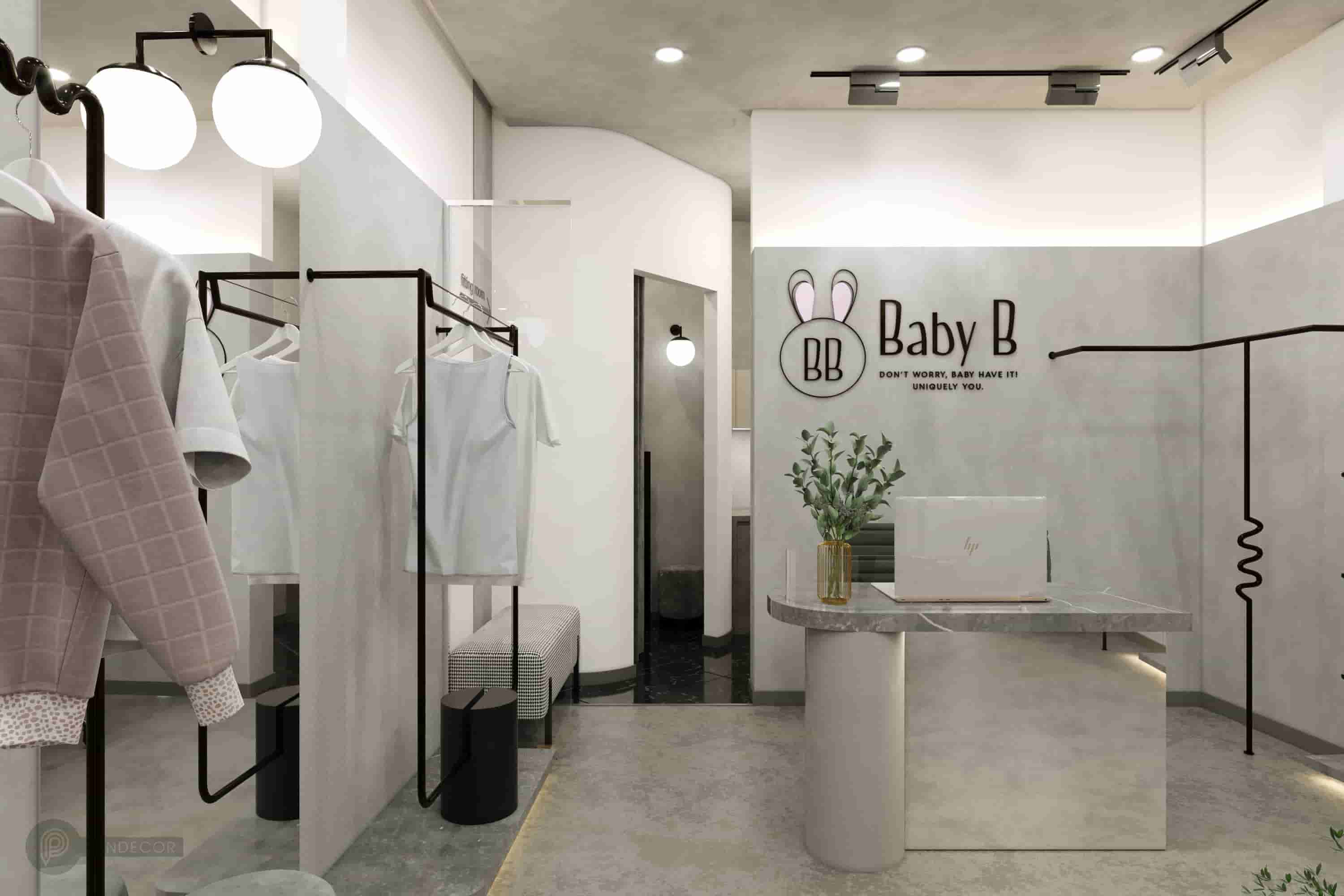 Thiết Kế Shop Thời Trang Nữ Baby B