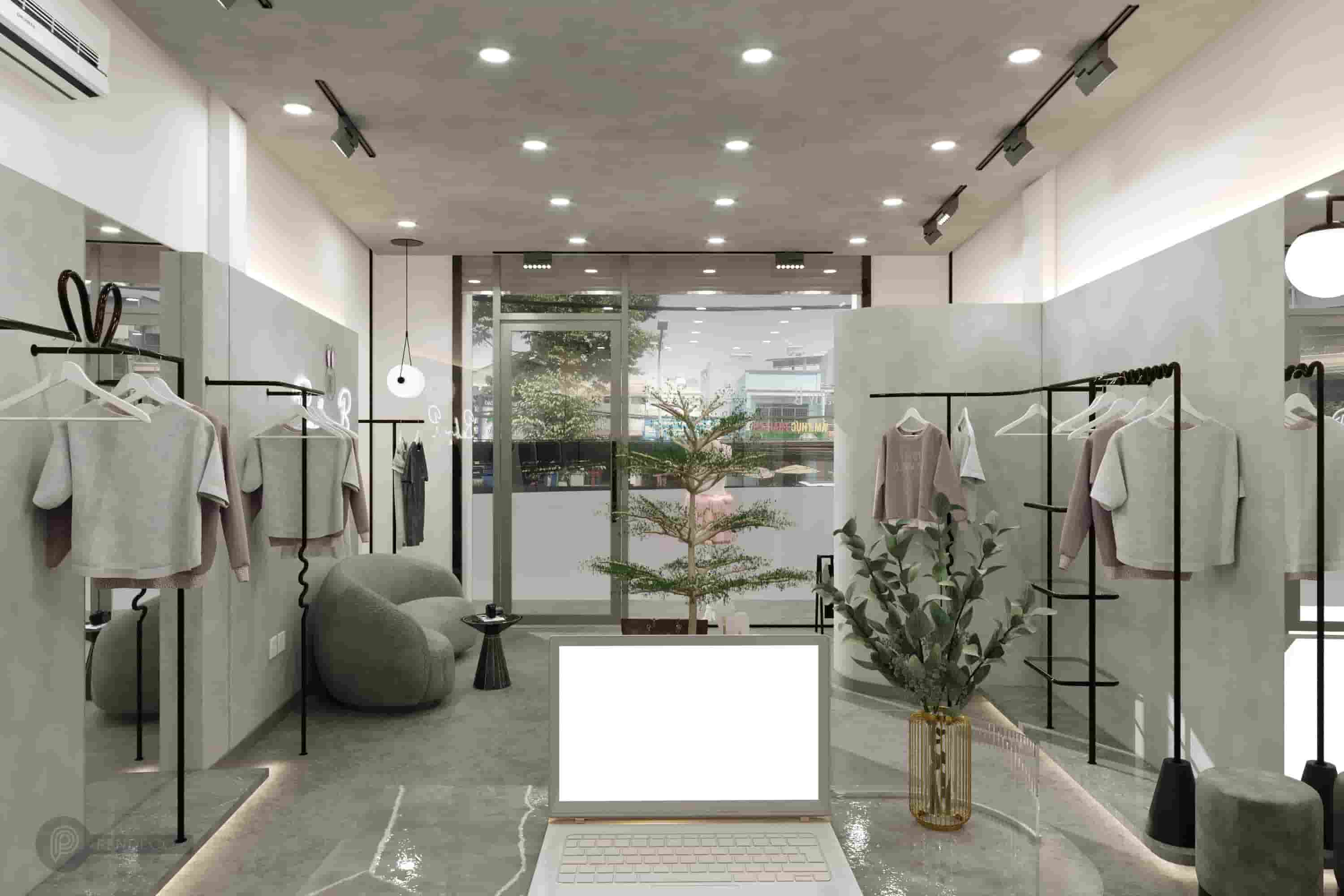 Thiết Kế Shop Thời Trang Nữ Baby B