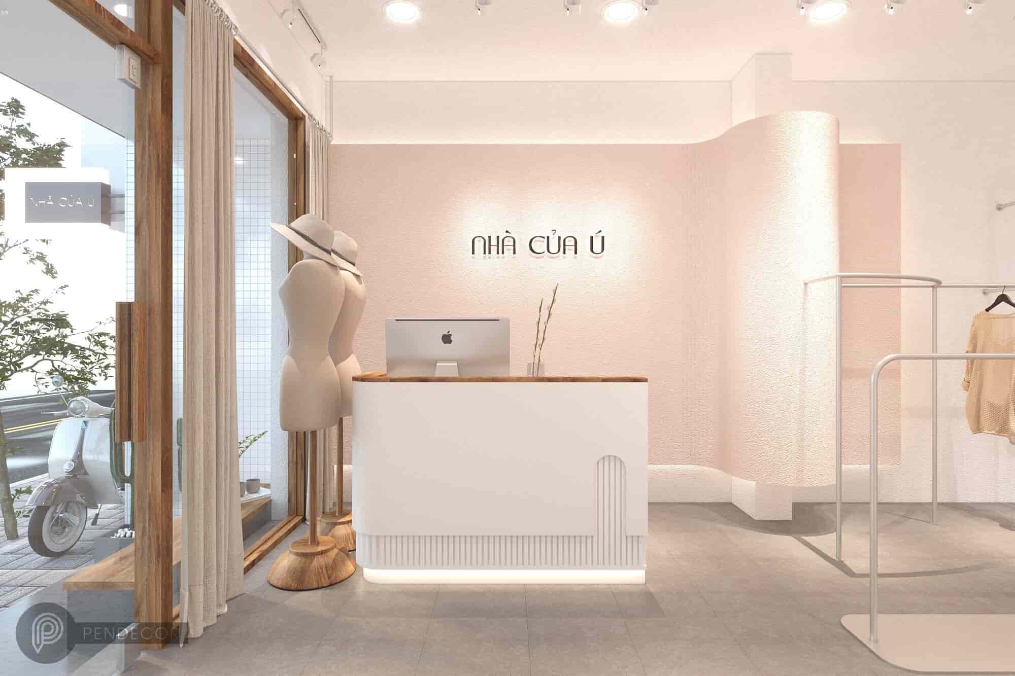 Thiết Kế Shop Thời Trang Nữ Nhà Của Ú