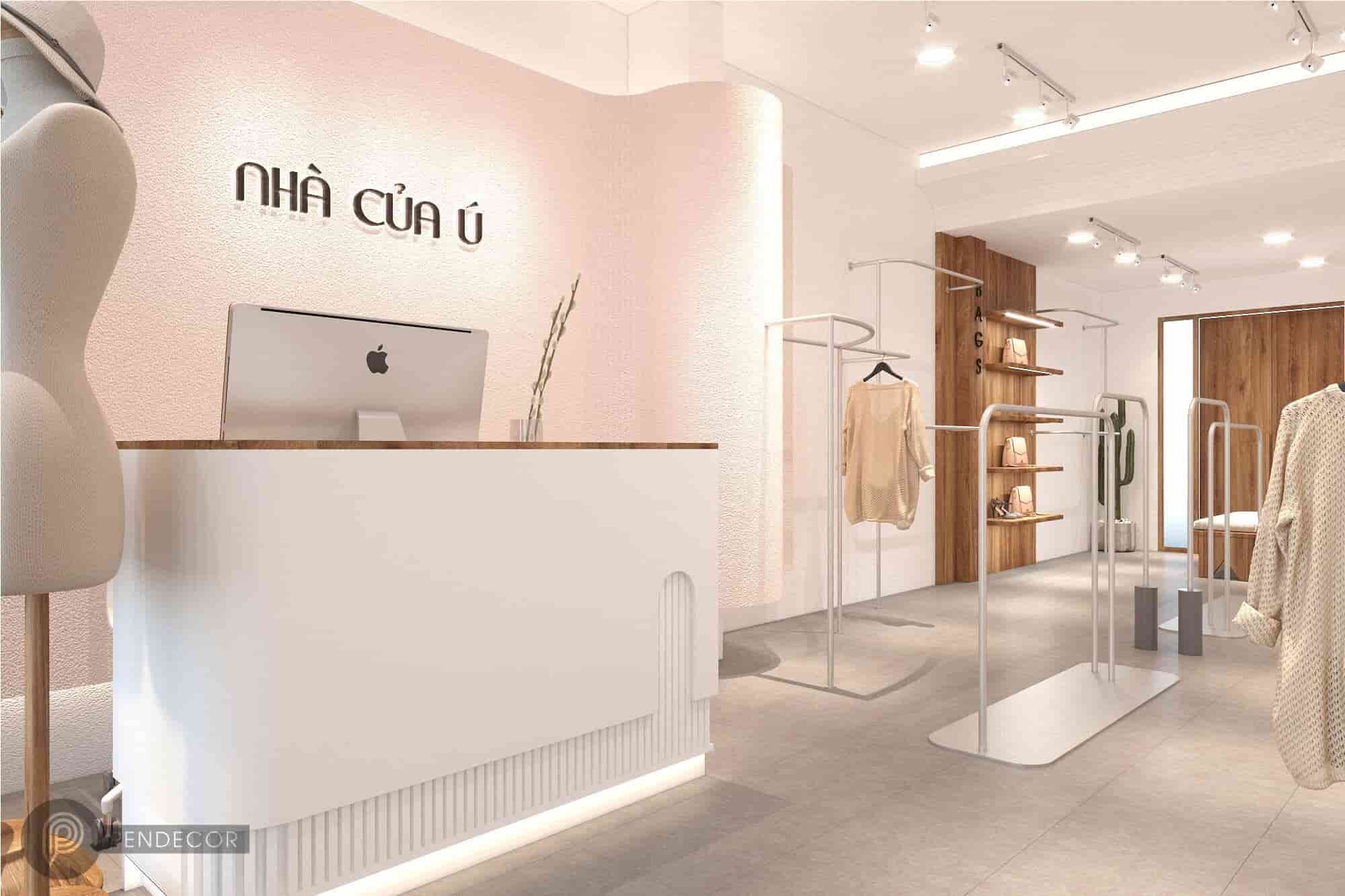Thiết Kế Shop Thời Trang Nữ Nhà Của Ú