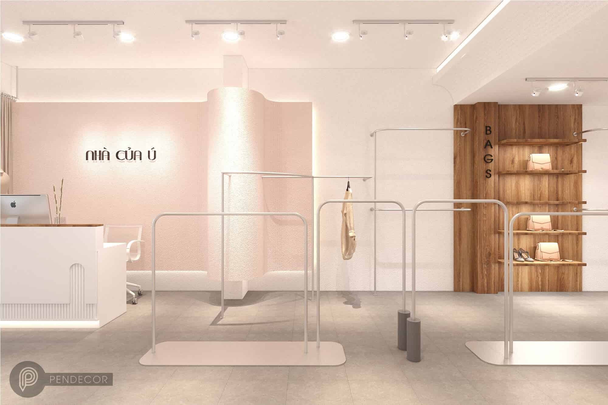 Thiết Kế Shop Thời Trang Nữ Nhà Của Ú