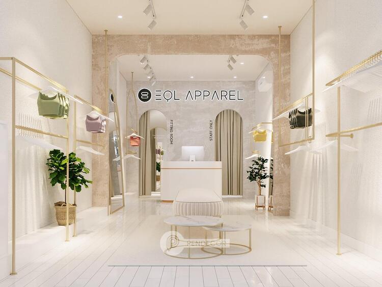Xác định phong cách thiết kế nội thất cửa hàng thời trang, showroom rất quan trọng