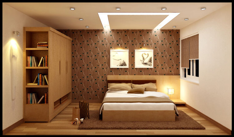 Đèn hắt trần phòng ngủ
