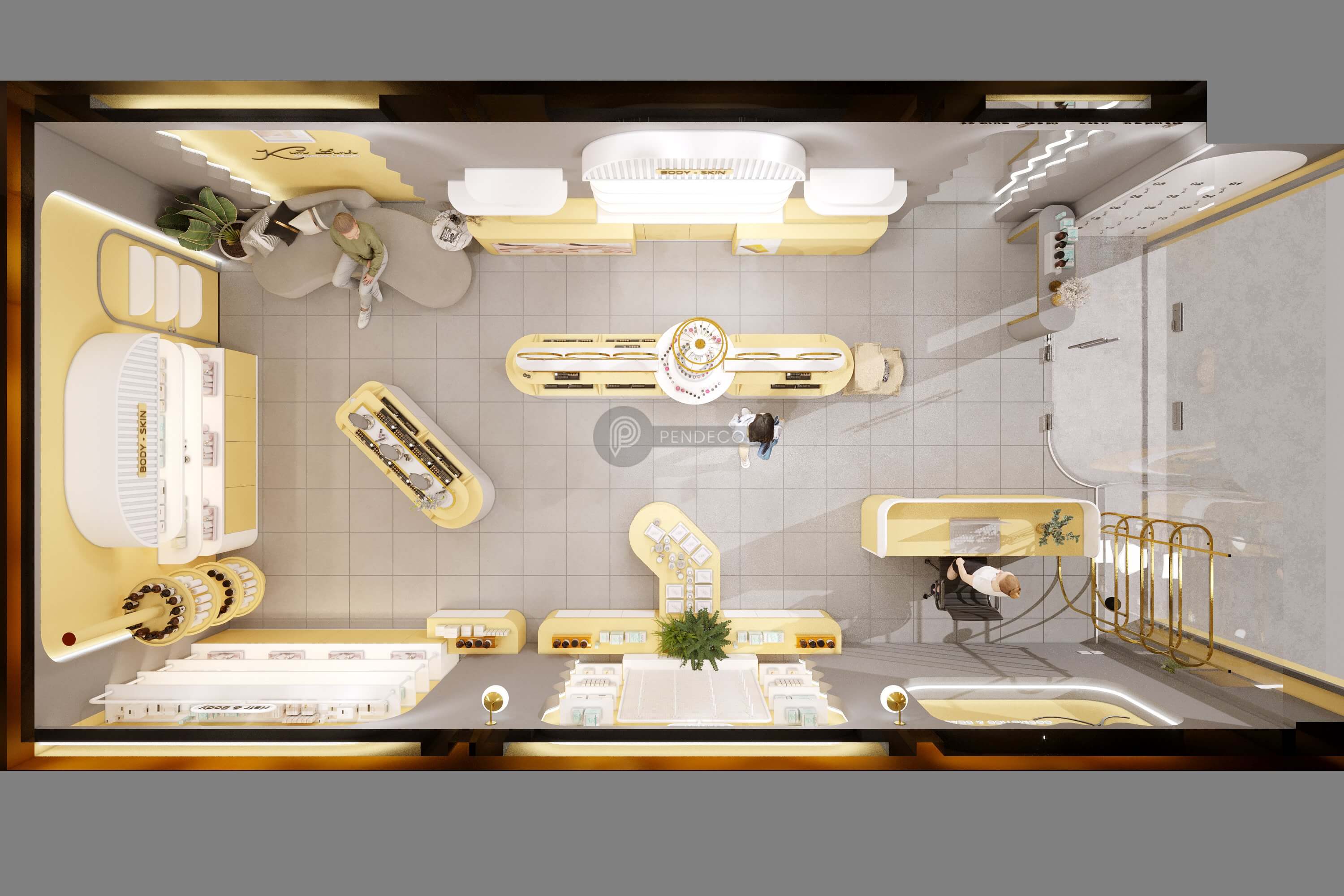 Thiết Kế Shop Mỹ Phẩm Kim Linh (Album 2)