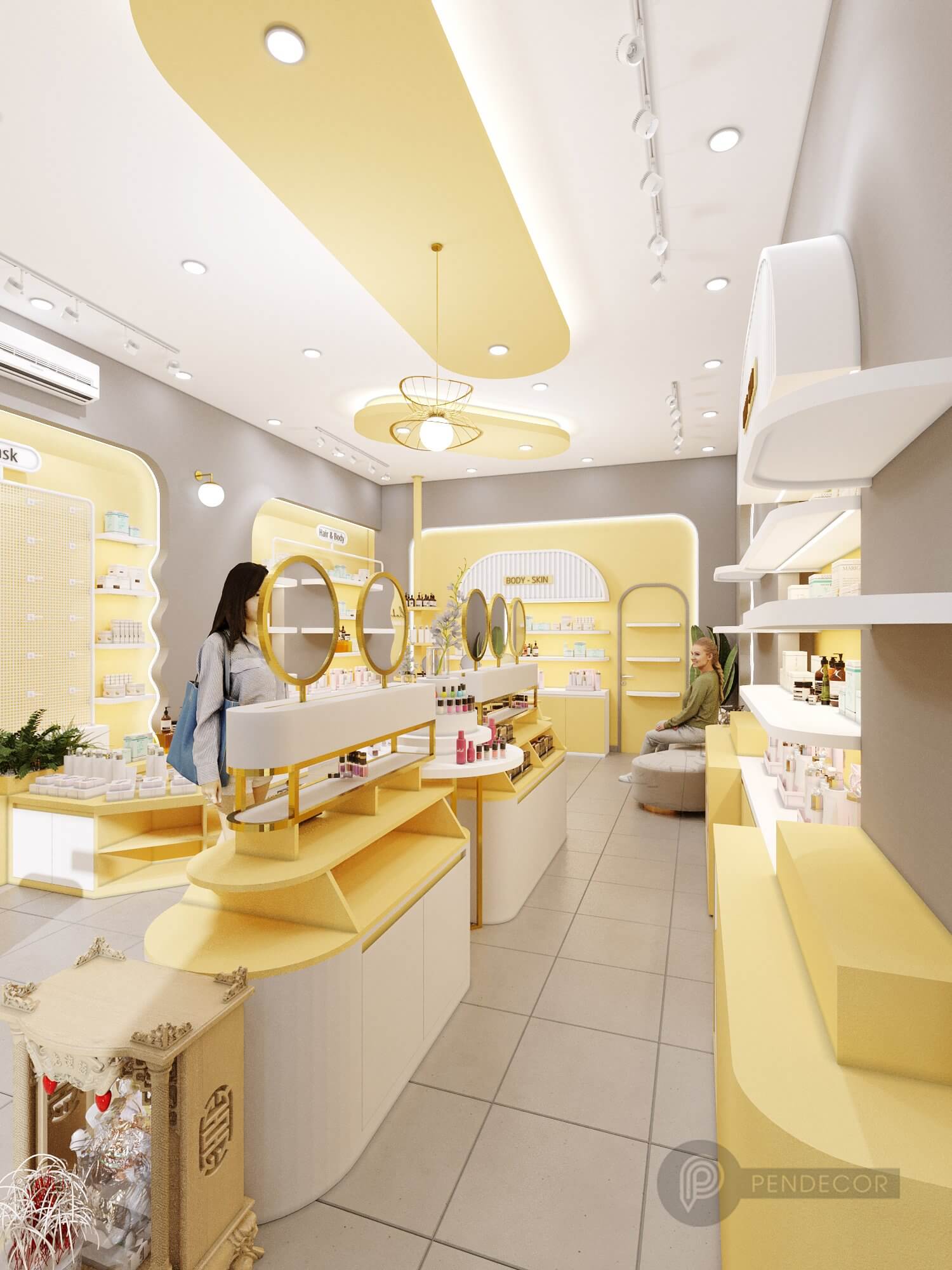 Thiết Kế Shop Mỹ Phẩm Kim Linh (Album 2)