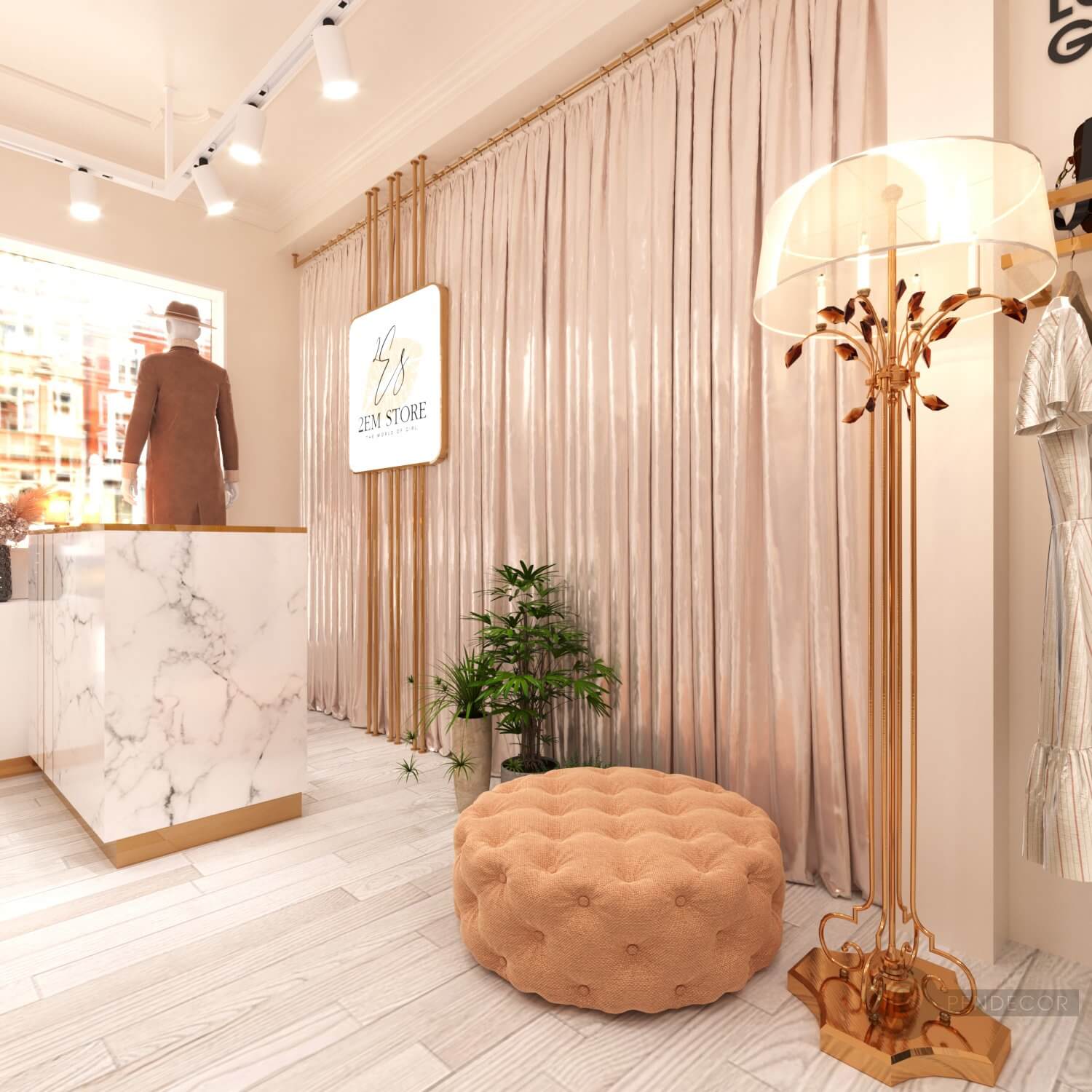 Thiết Kế Shop Thời Trang Nữ 2EM Store