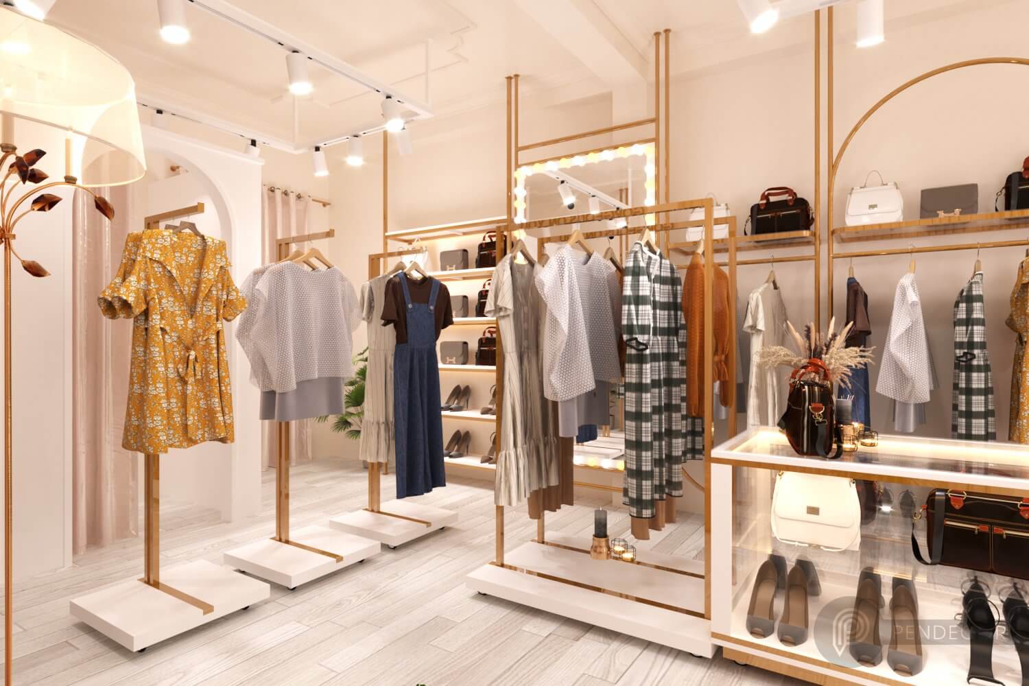 Thiết Kế Shop Thời Trang Nữ 2EM Store