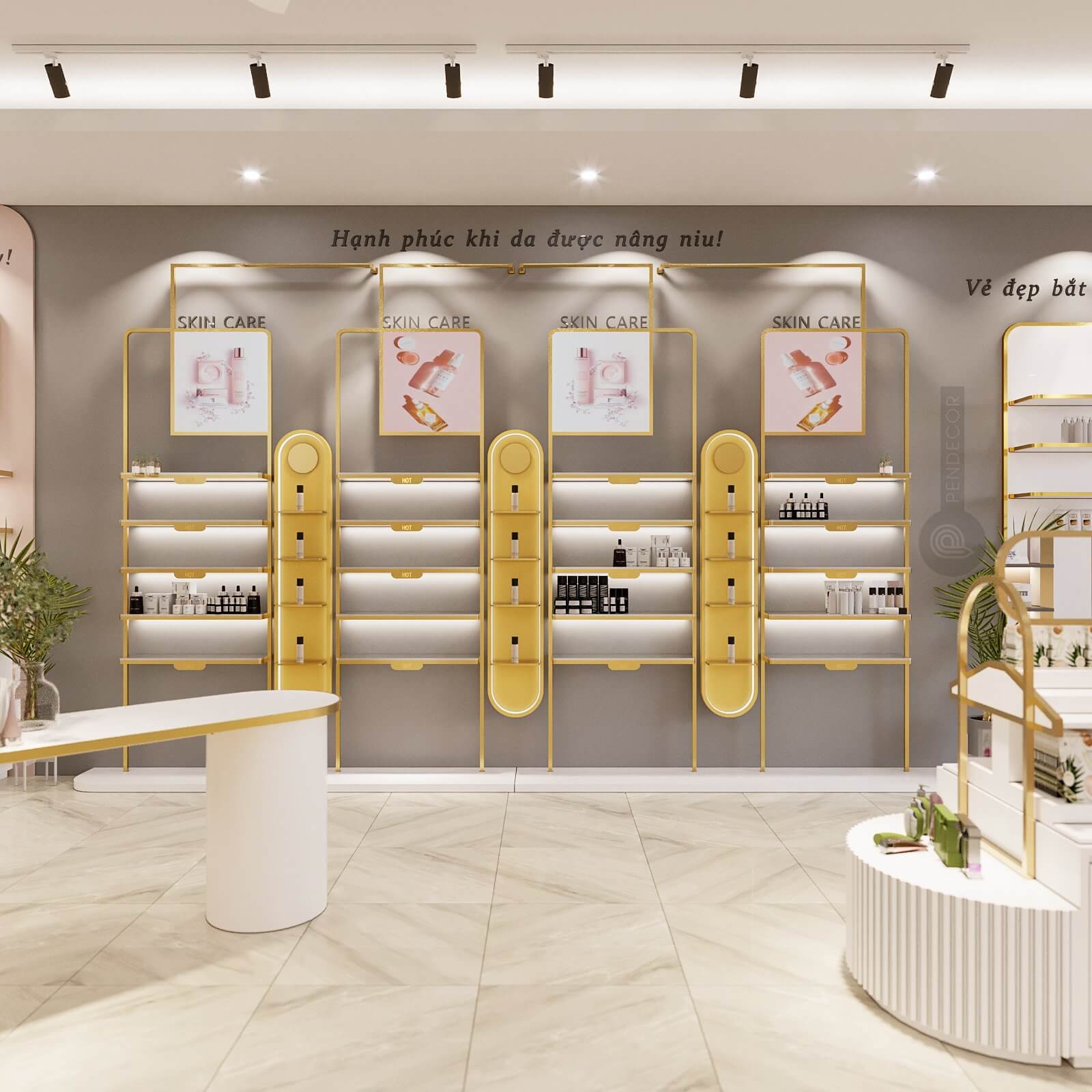 Thiết Kế Shop Mỹ Phẩm & Phụ Kiện Trang Anh