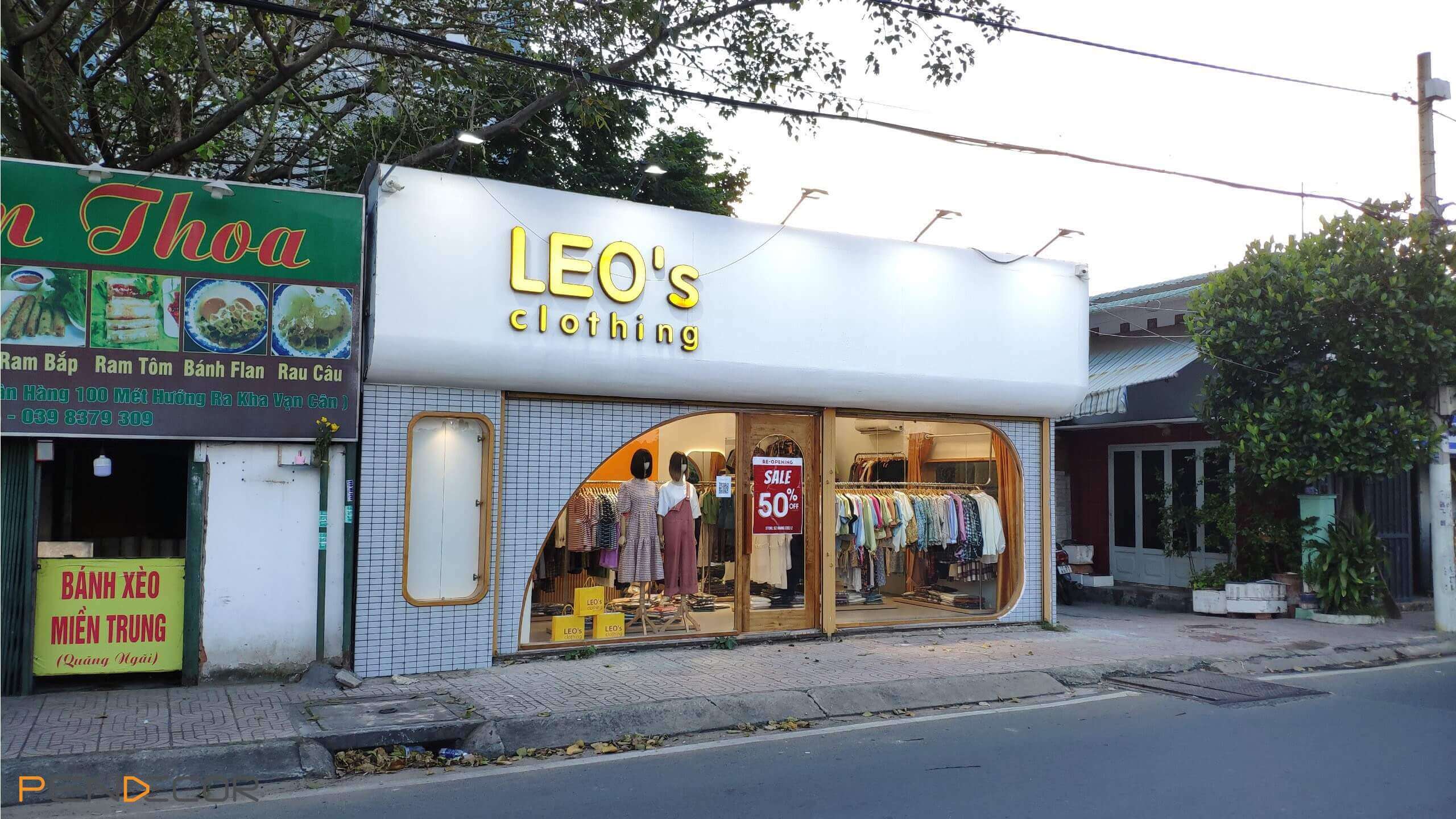 Thi Công Thực Tế DA LEO’S chi nhánh Bình Thạnh