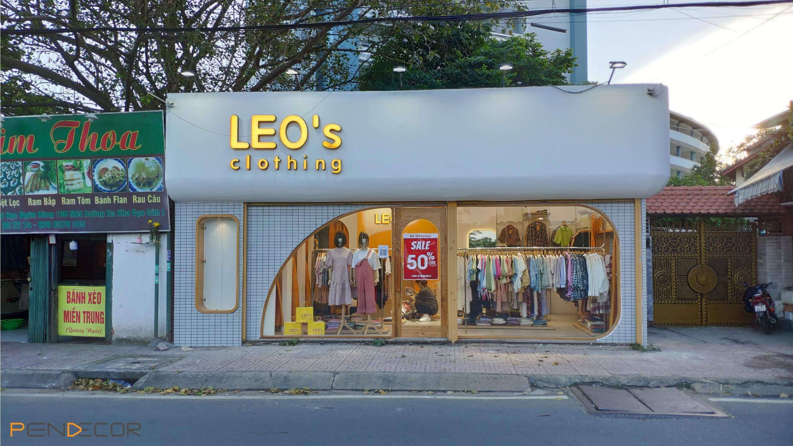 Thi Công Thực Tế DA LEO’S chi nhánh Bình Thạnh