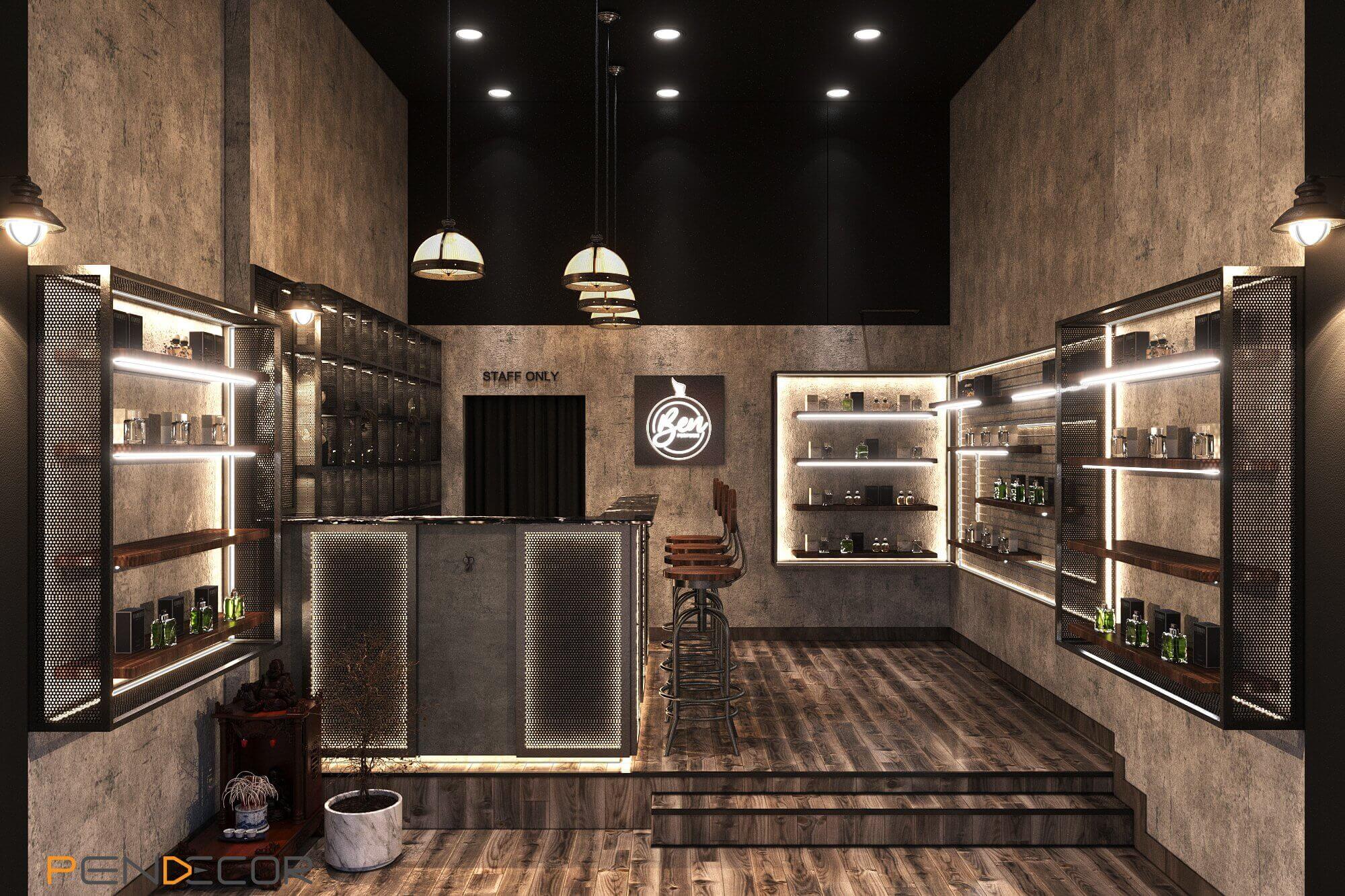 Thiết Kế Shop Nước Hoa Chính Hãng Ben Perfume