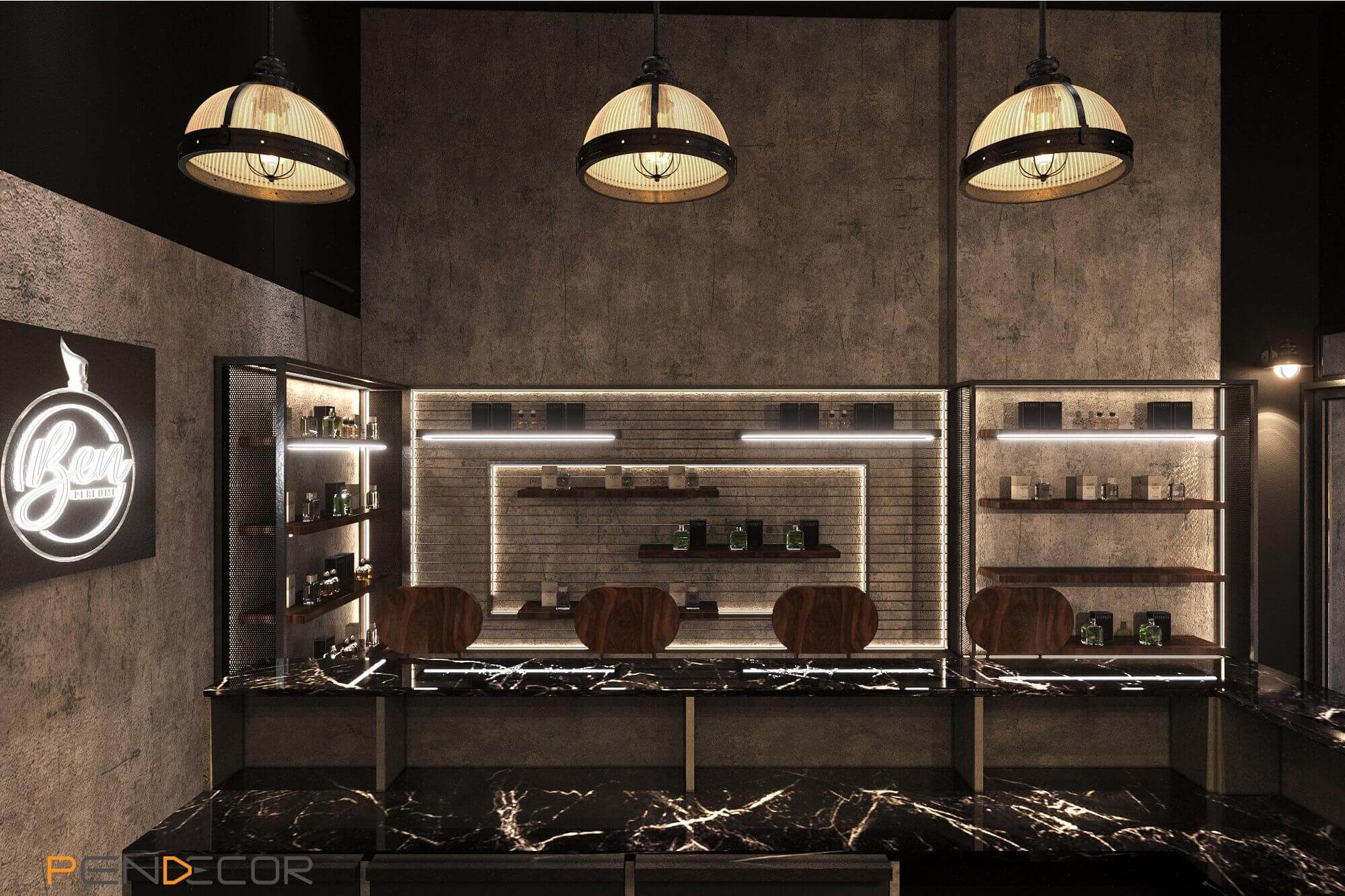 Thiết Kế Shop Nước Hoa Chính Hãng Ben Perfume