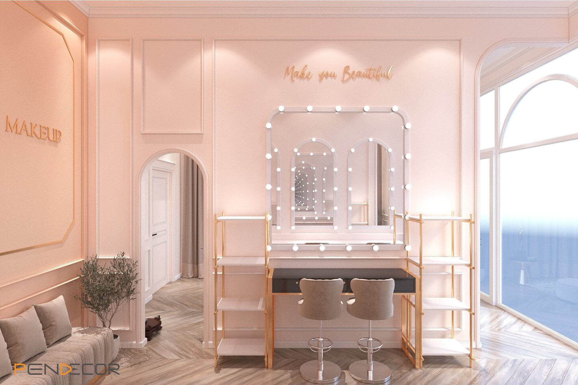 Thiết Kế Shop Make Up Thỷ Pé