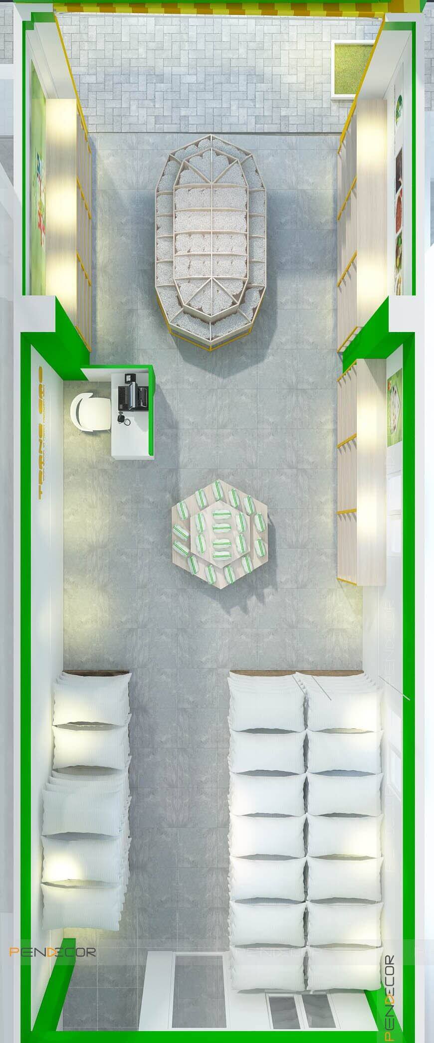 Thiết Kế và Thi Công Shop Trạng Gạo