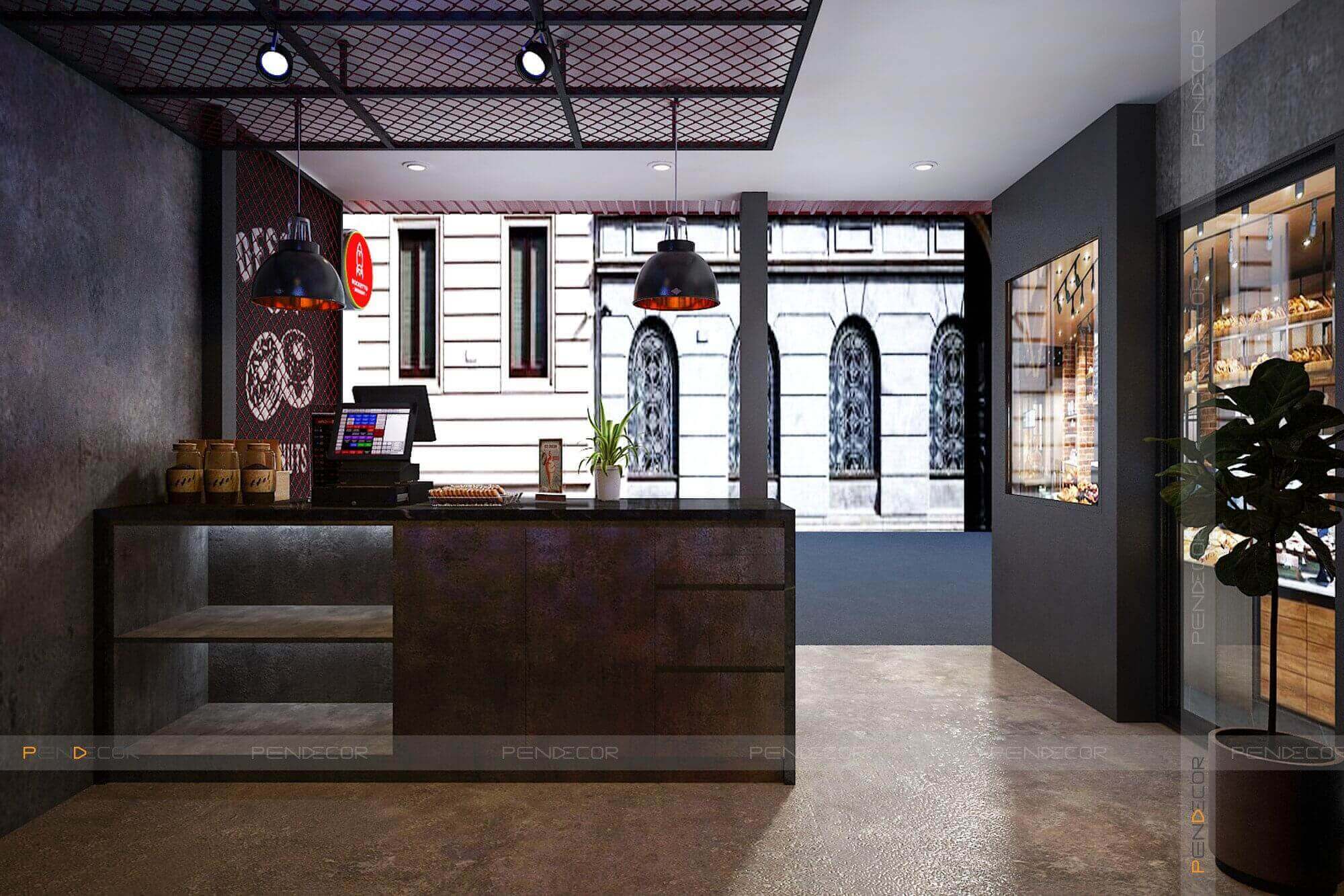 Thiết Kế Cửa Hàng Bánh Rocketto Desserts