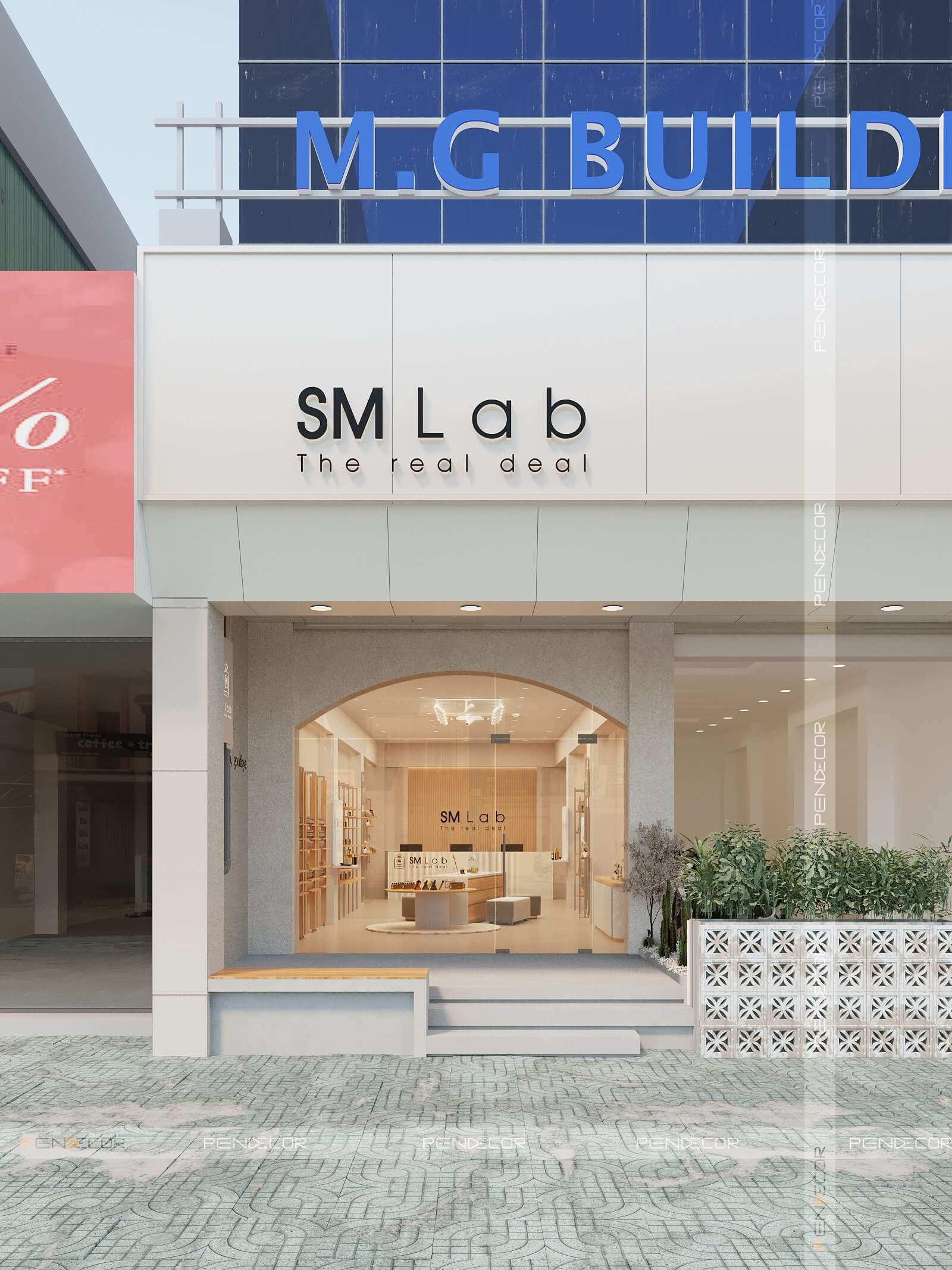 Thiết Kế Shop Nước Hoa SM Lab (Tân Bình)