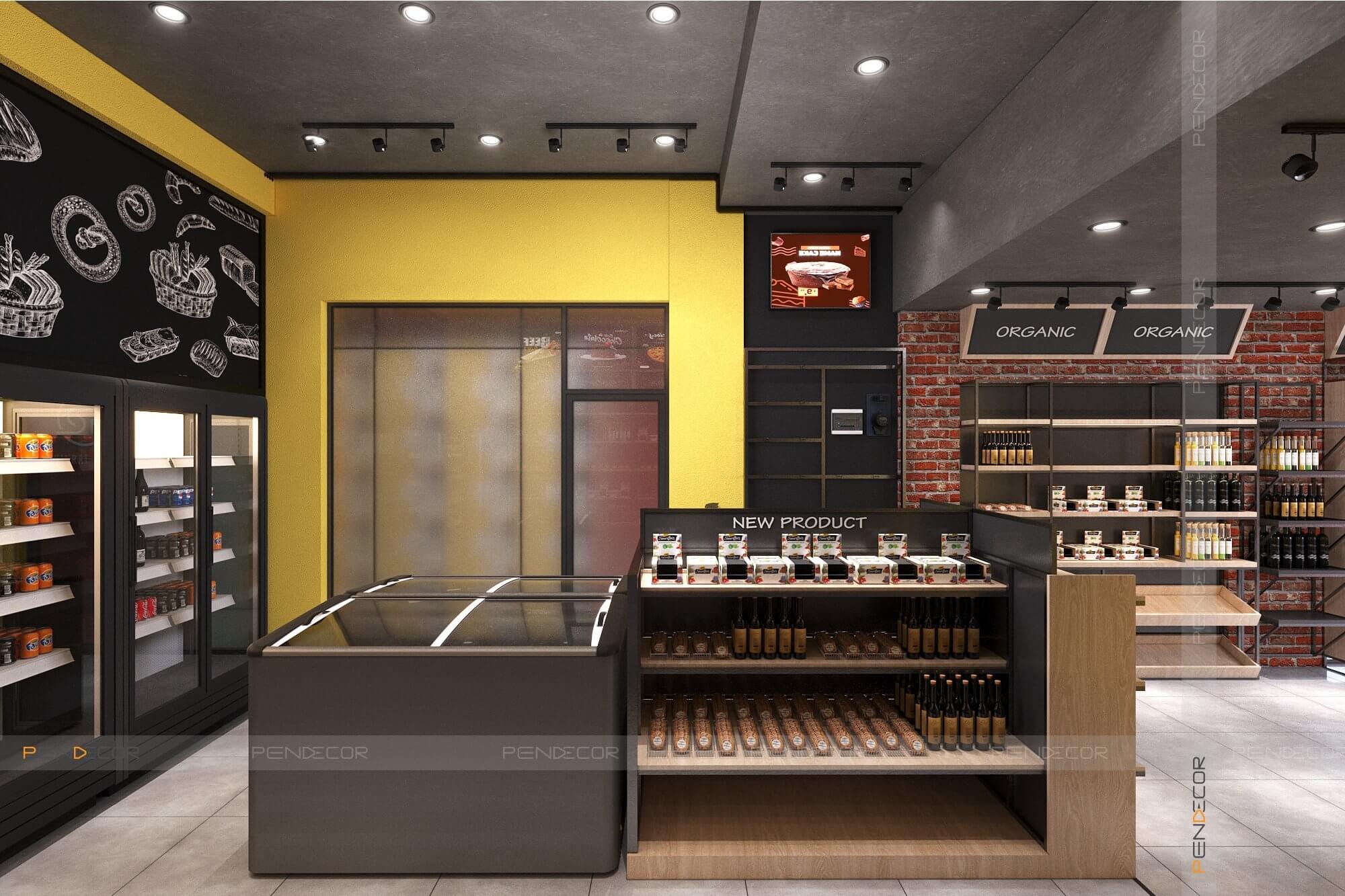 Thiết Kế Shop Thực Phẩm Shinrai Foods