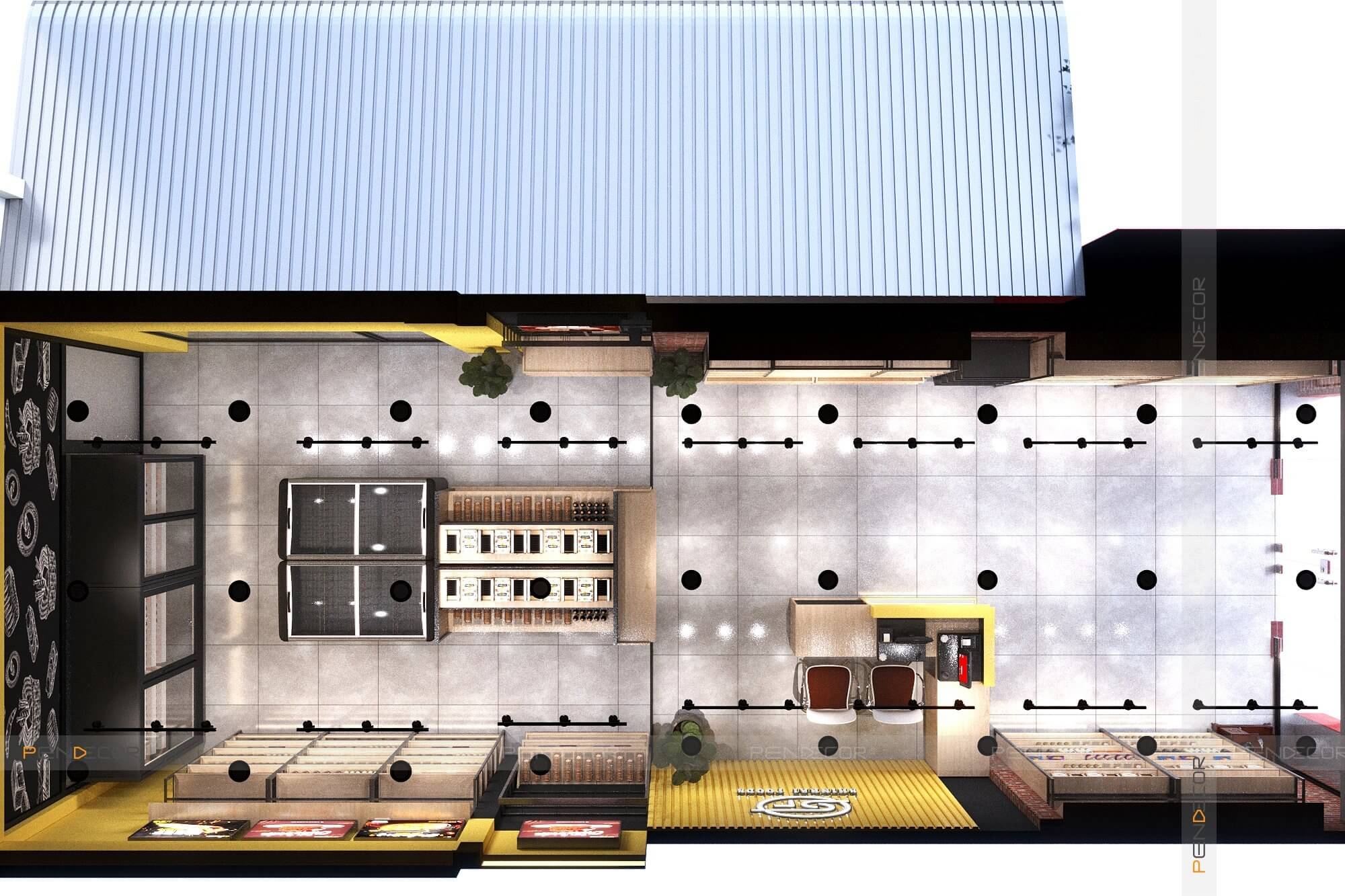 Thiết Kế Shop Thực Phẩm Shinrai Foods