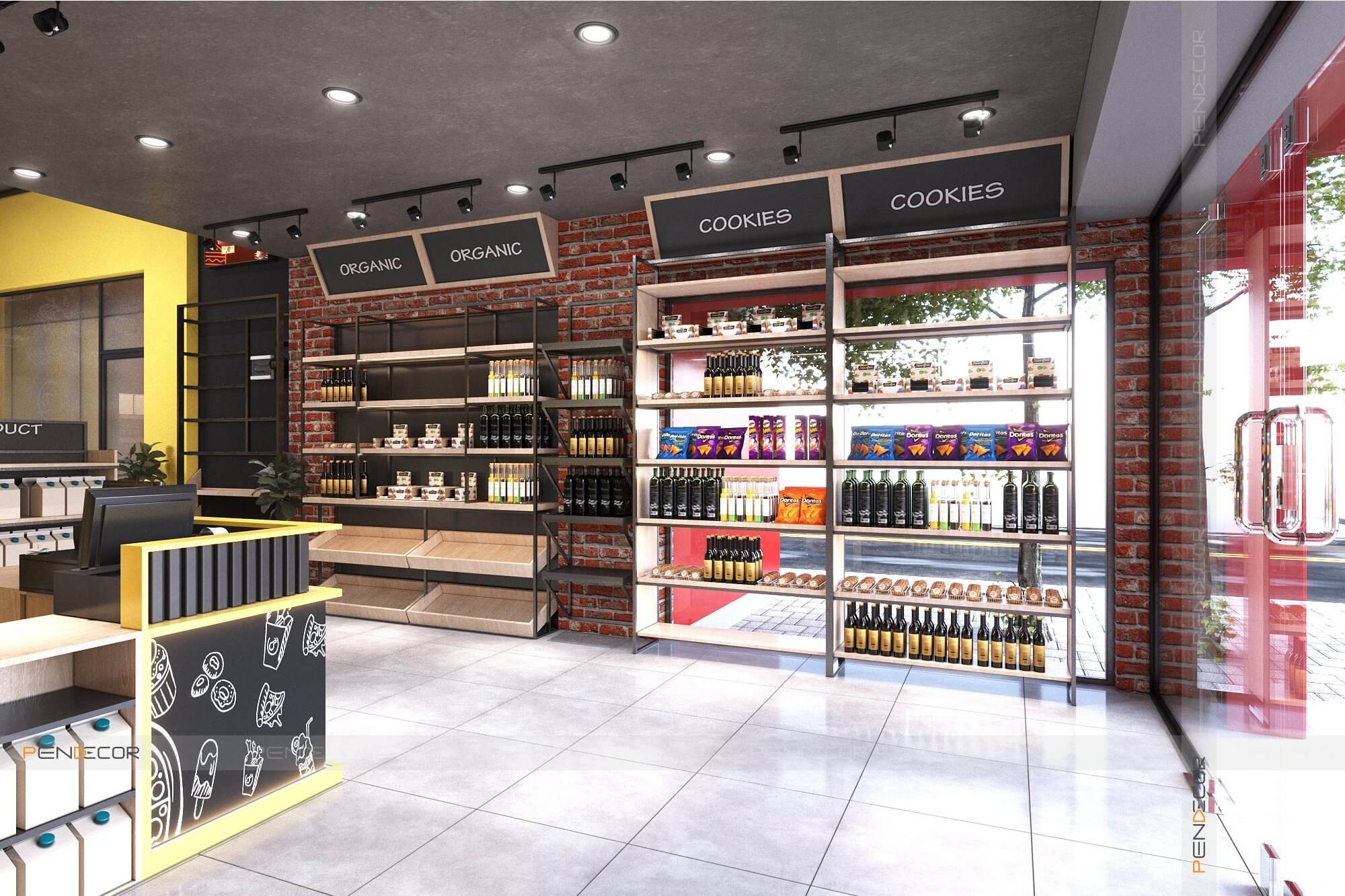 Thiết Kế Shop Thực Phẩm Shinrai Foods