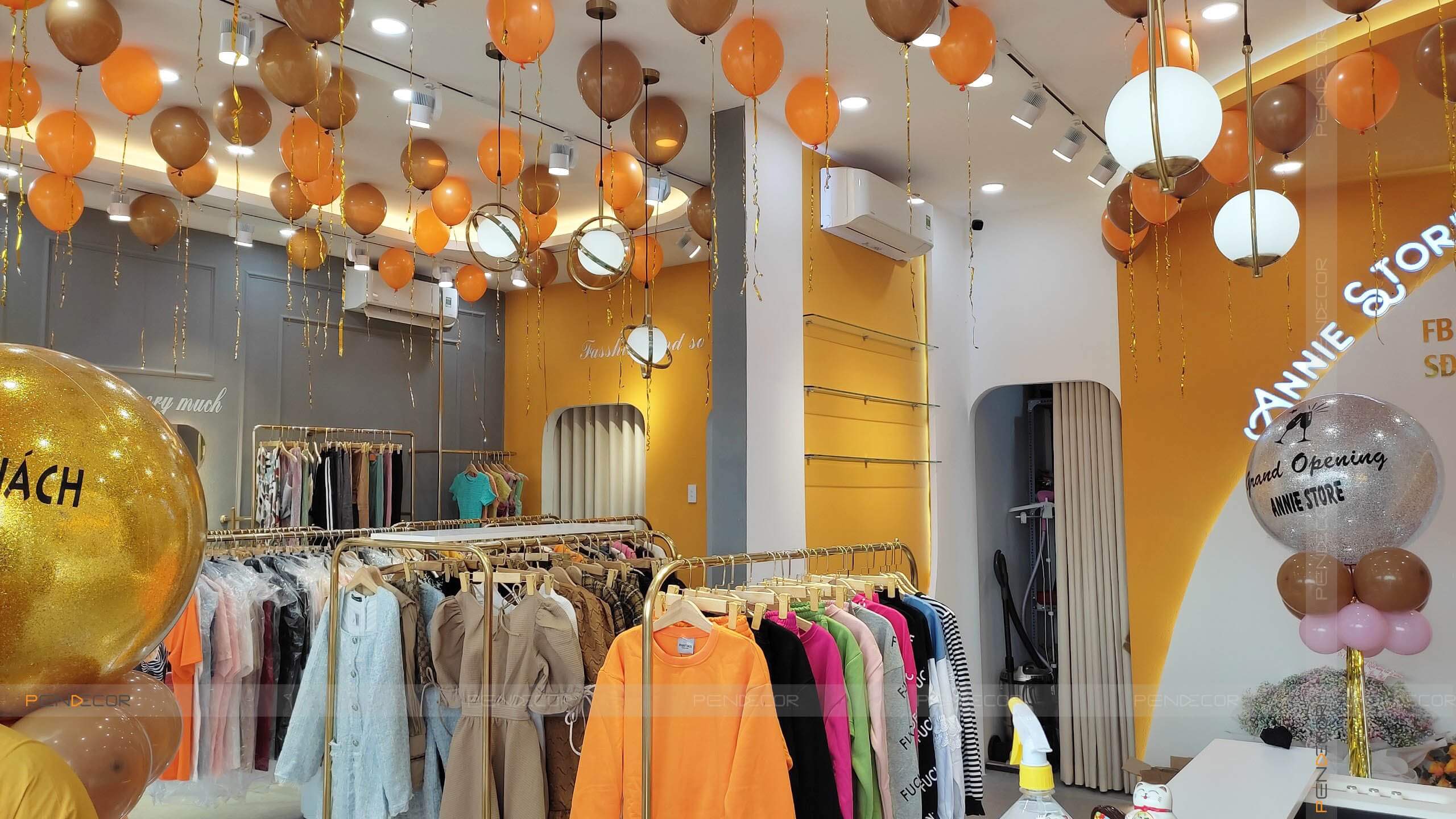 Thi Công Shop Thời Trang Nữ Annie Store