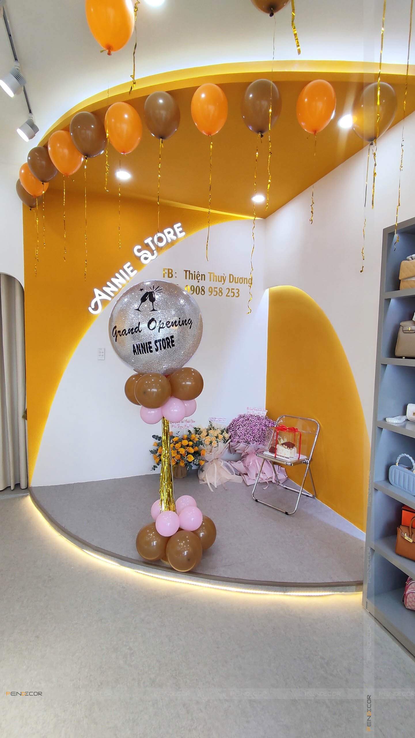 Thi Công Shop Thời Trang Nữ Annie Store