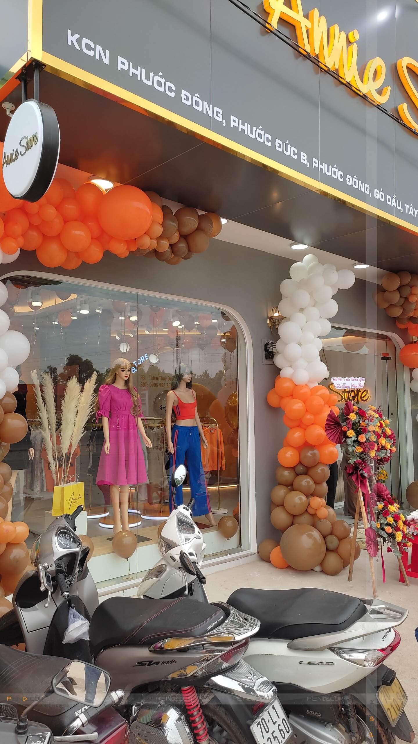 Thi Công Shop Thời Trang Nữ Annie Store