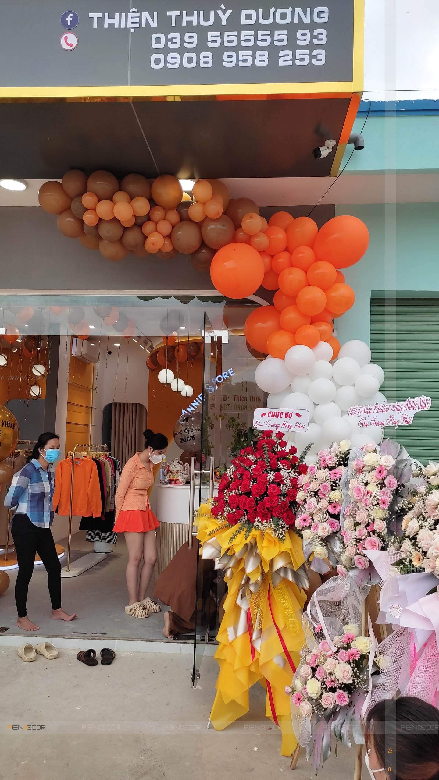 Thi Công Shop Thời Trang Nữ Annie Store