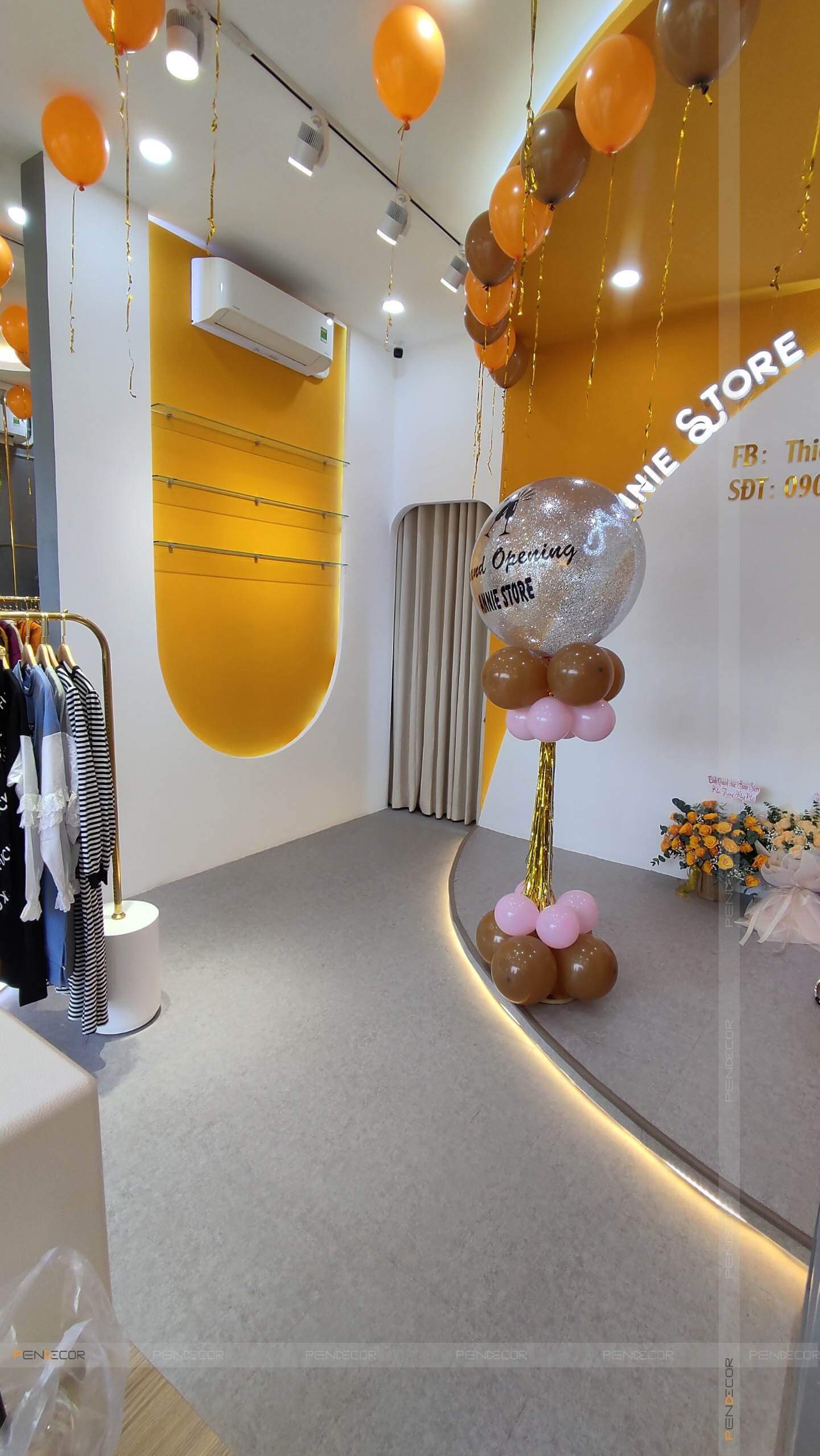 Thi Công Shop Thời Trang Nữ Annie Store