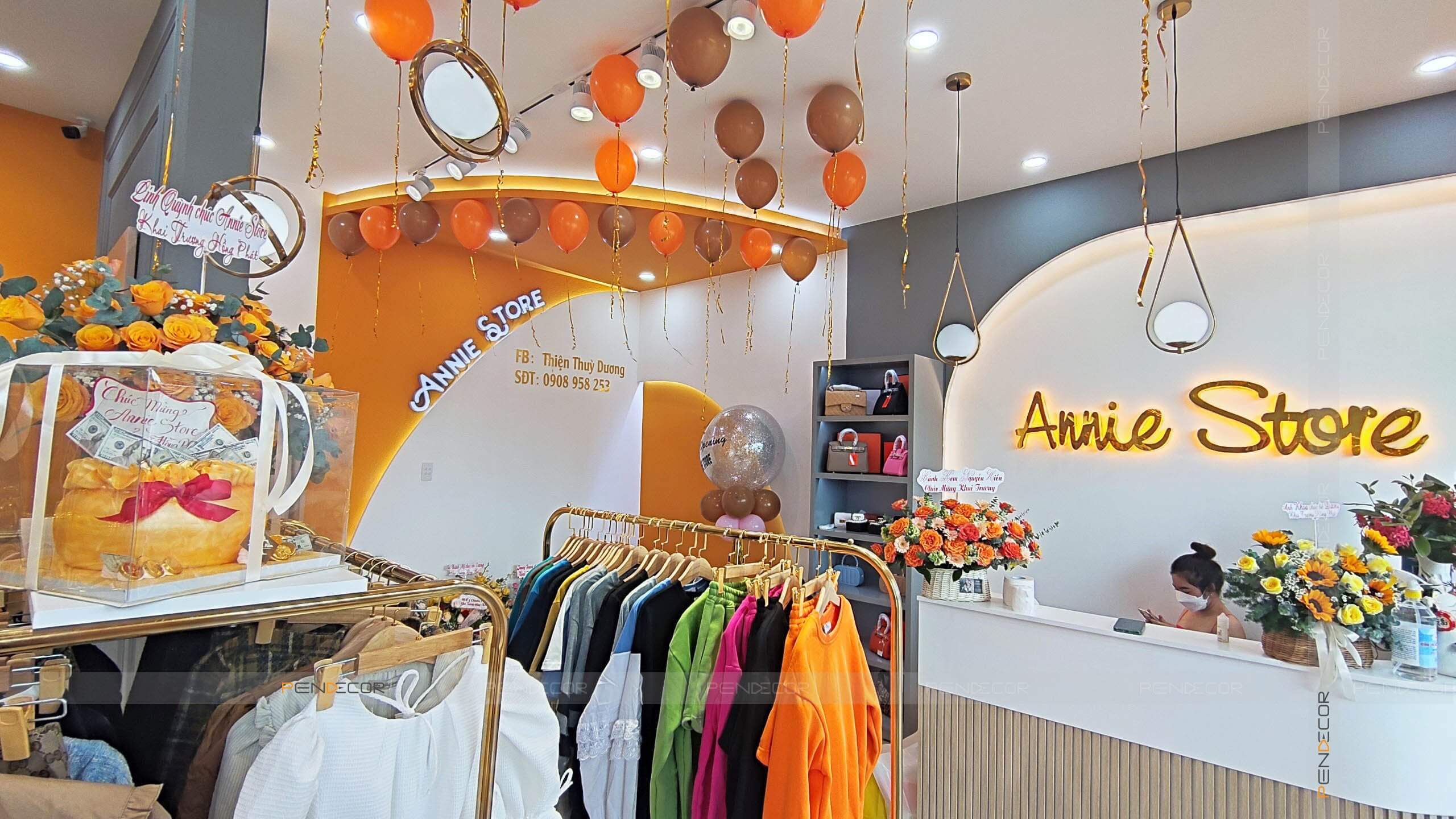 Thi Công Shop Thời Trang Nữ Annie Store