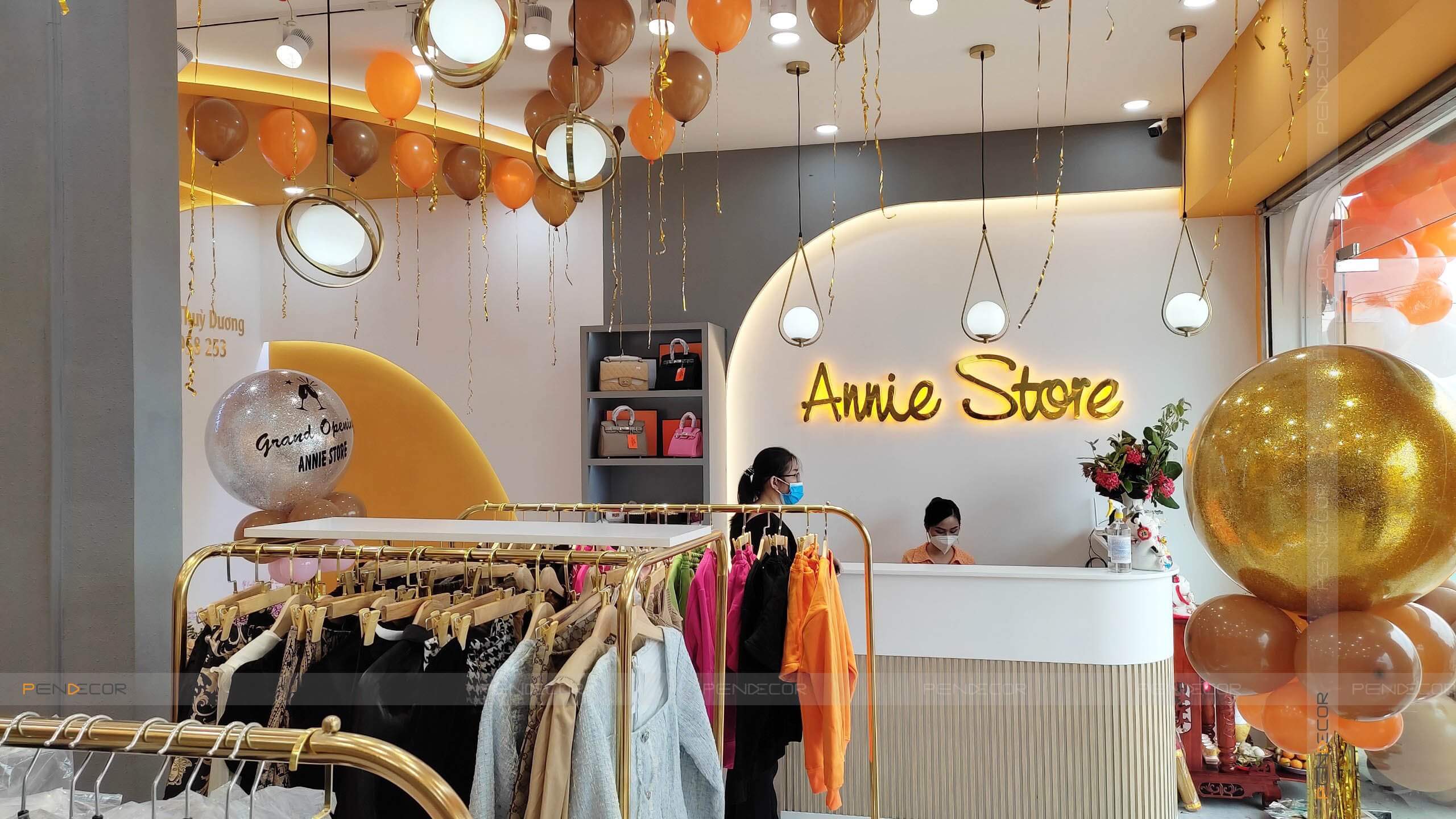 Thi Công Shop Thời Trang Nữ Annie Store
