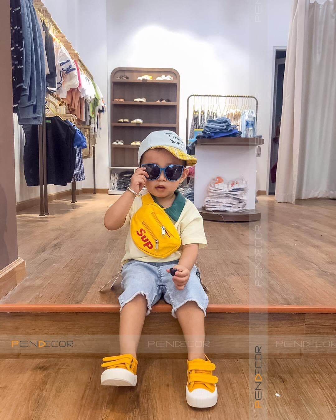 Thi Công Thực Tế Shop Thời Trang Trẻ Em Chan Kid's