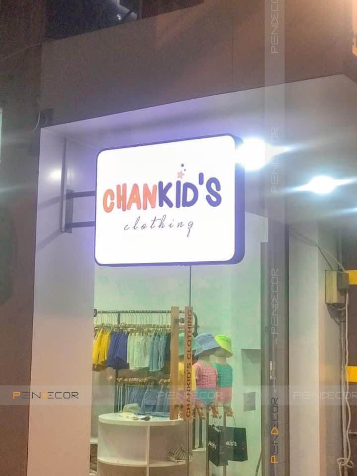 Thi Công Thực Tế Shop Thời Trang Trẻ Em Chan Kid's