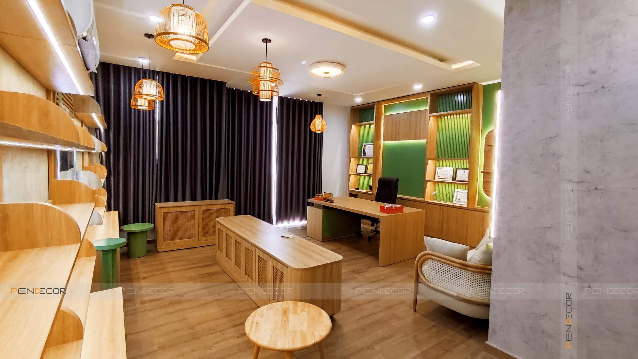 Thi Công Thực Tế Shop Mỹ Phẩm Pharmalime