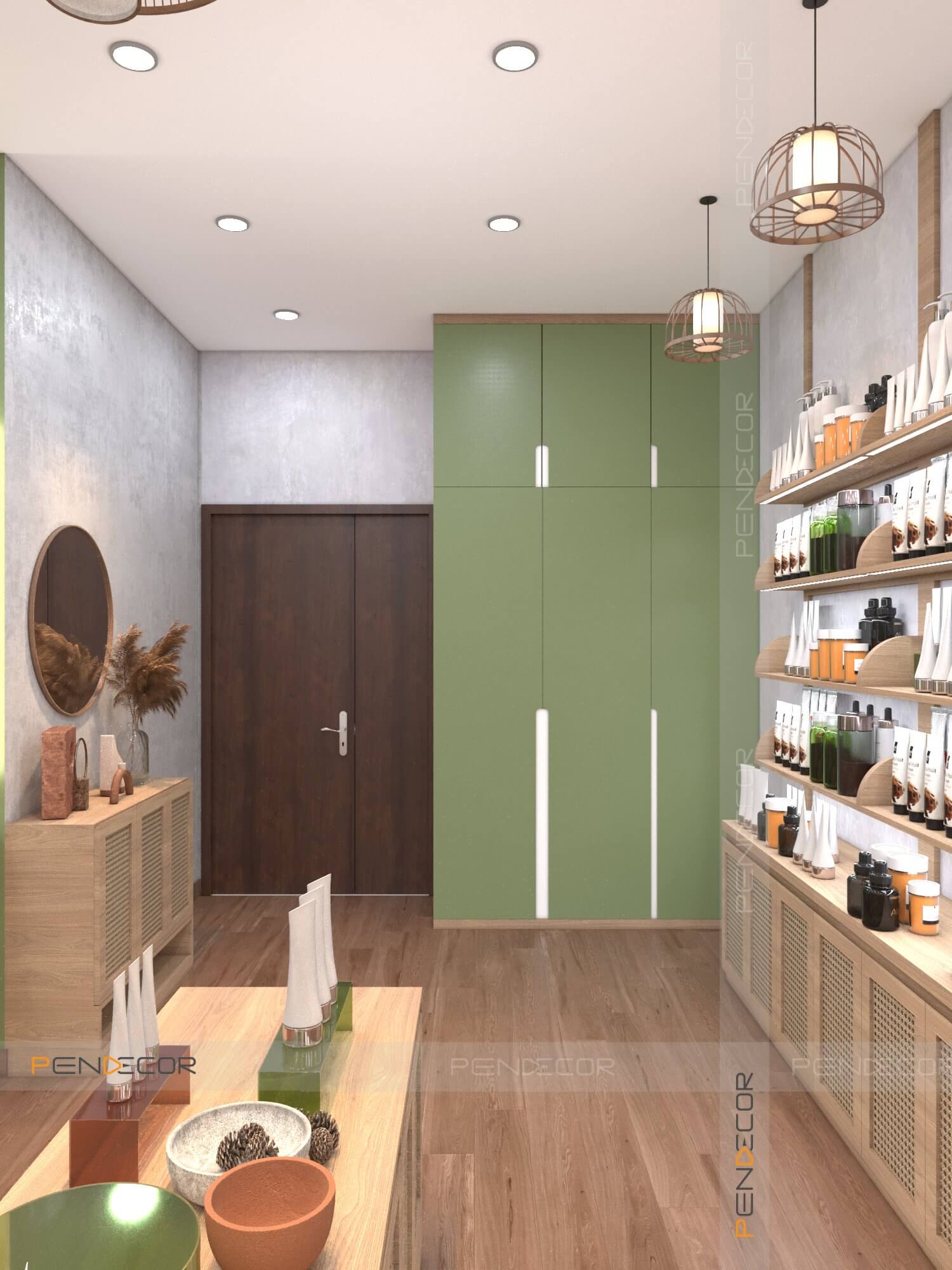 Thiết Kế Shop Mỹ Phẩm Pharmalime