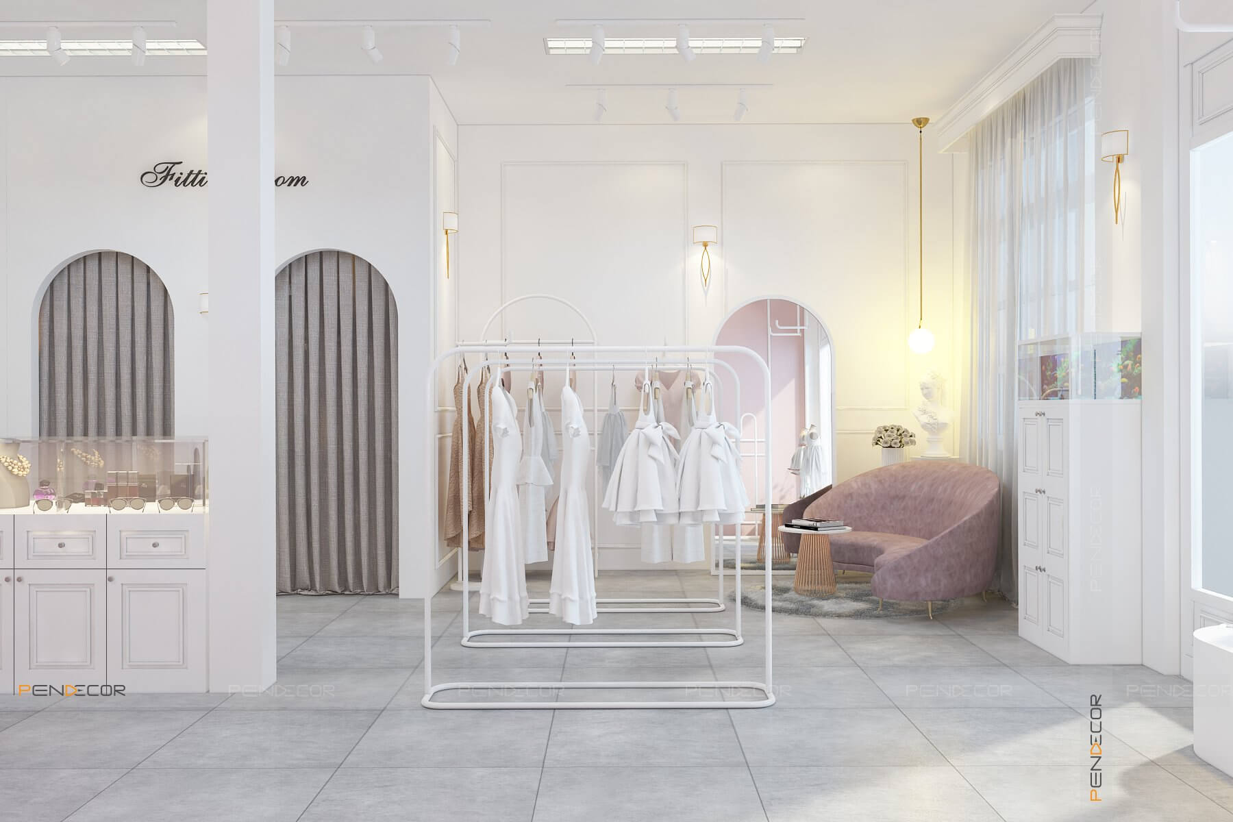 Thiết Kế Shop Thời Trang Trẻ Em Ling