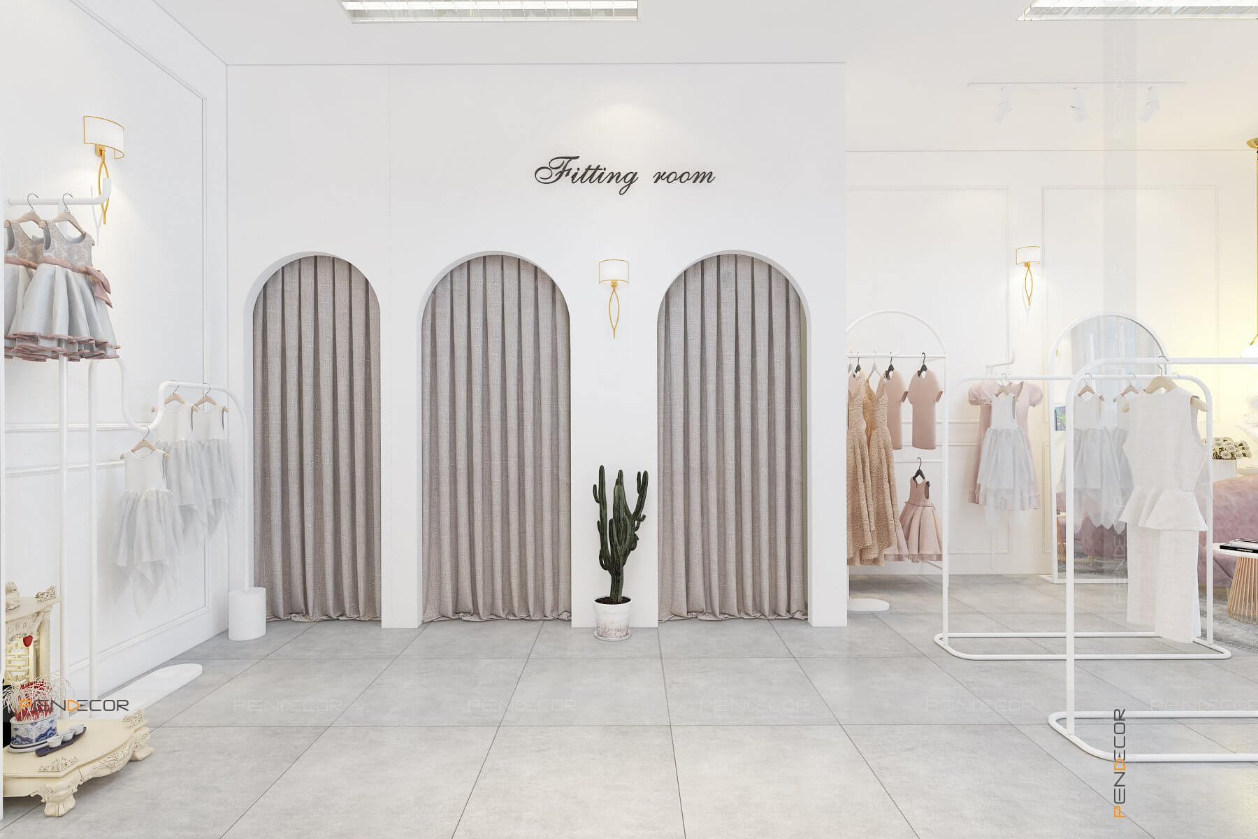 Thiết Kế Shop Thời Trang Trẻ Em Ling