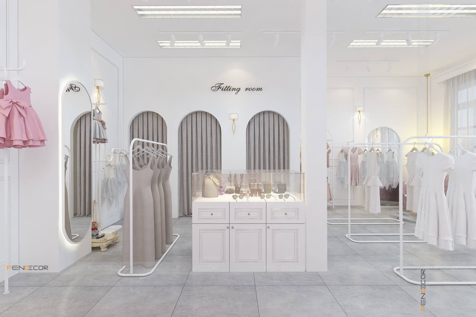 Thiết Kế Shop Thời Trang Trẻ Em Ling