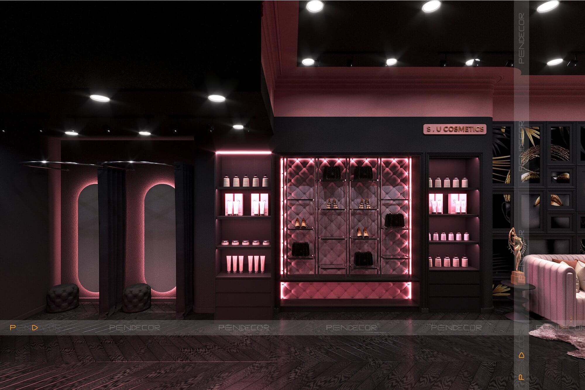 Thiết Kế Shop Thời Trang Nữ S.U