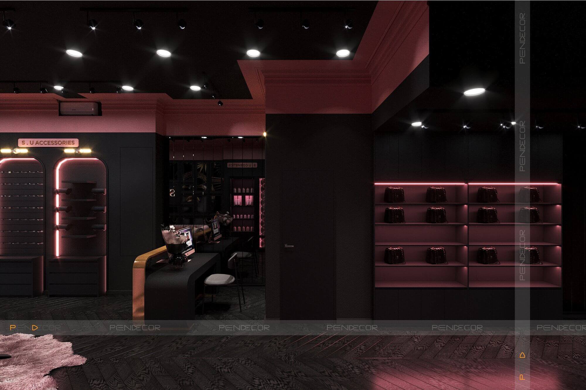 Thiết Kế Shop Thời Trang Nữ S.U