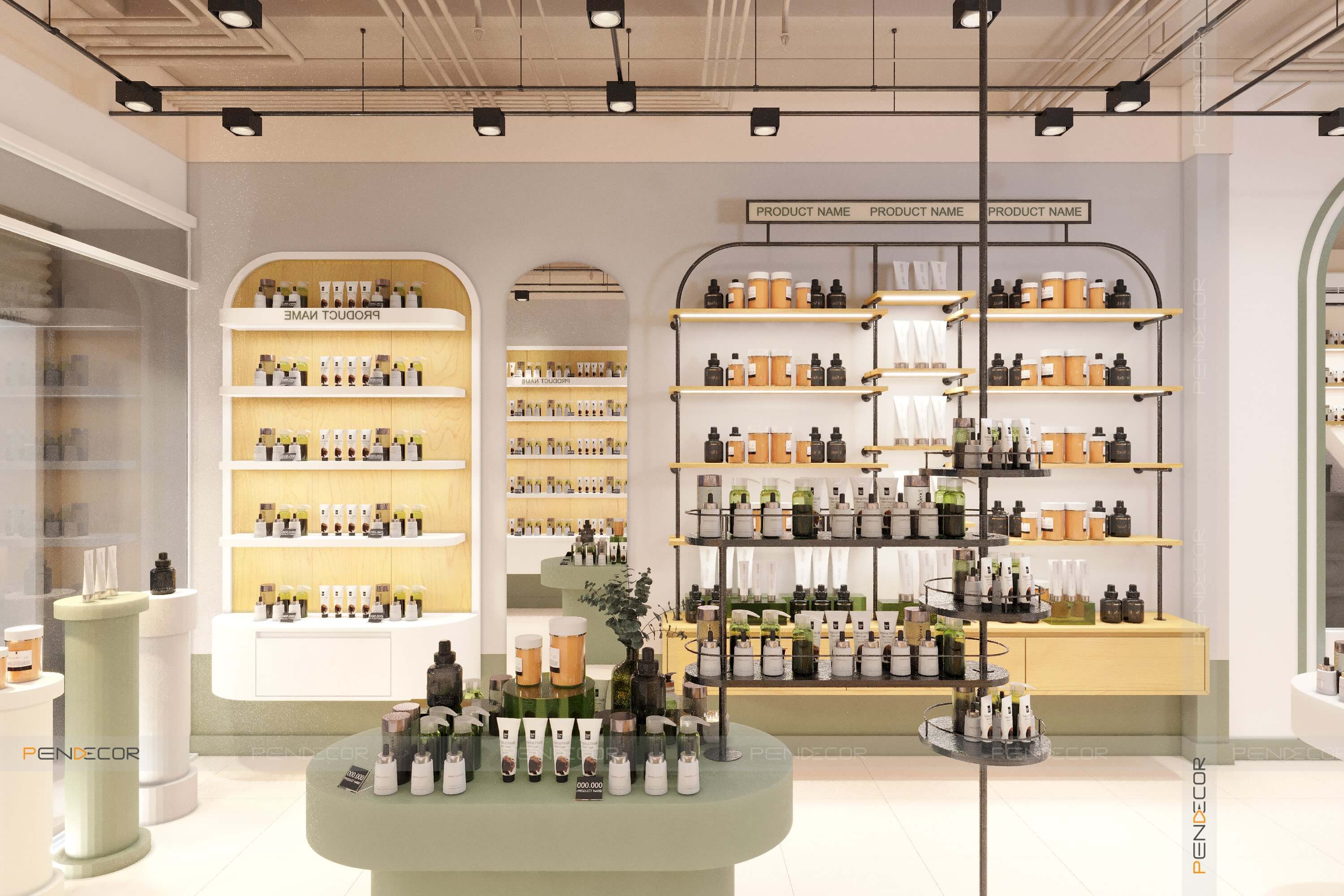 Thiết Kế Shop Mỹ Phẩm Chloe