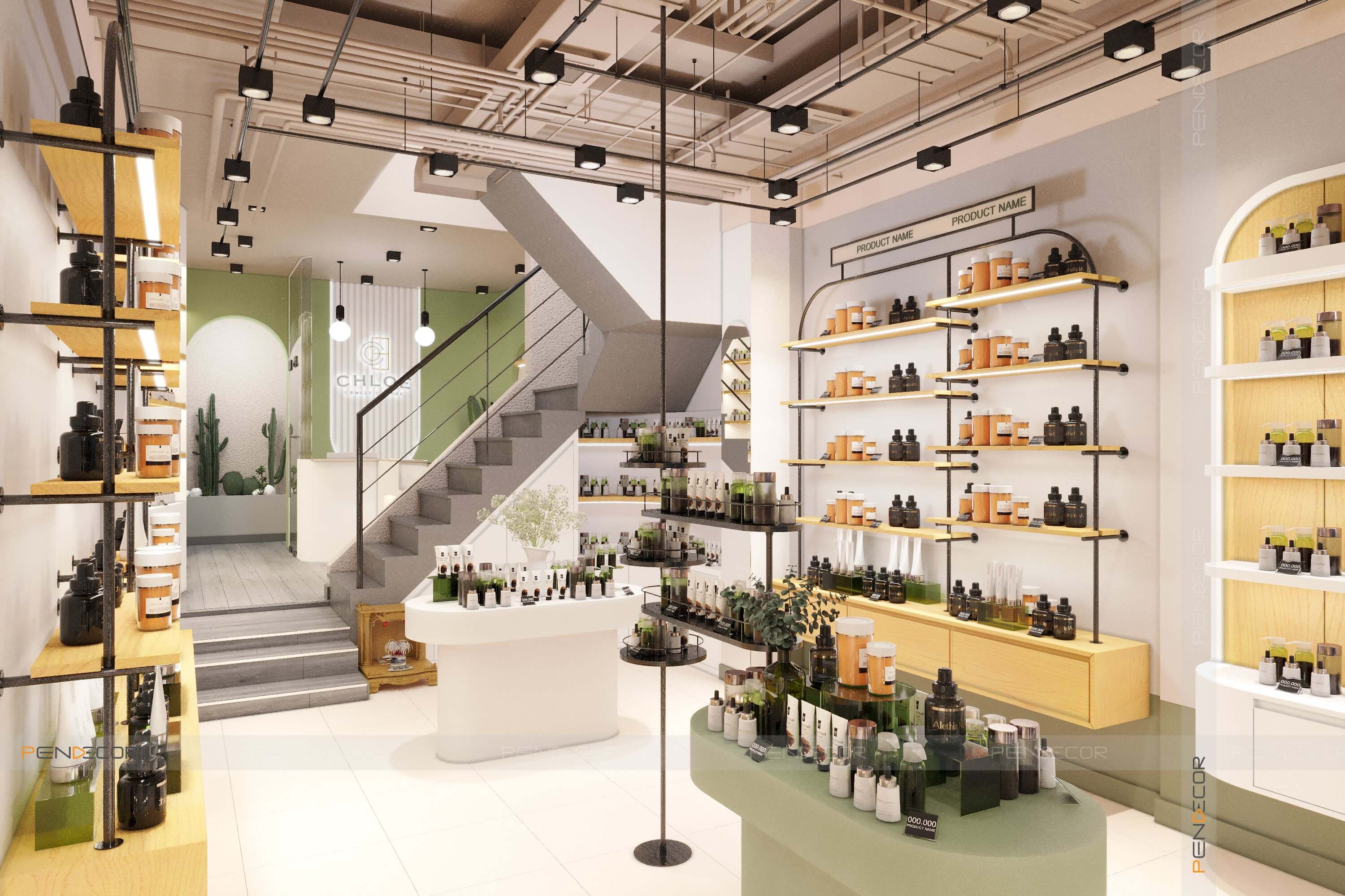 Thiết Kế Shop Mỹ Phẩm Chloe