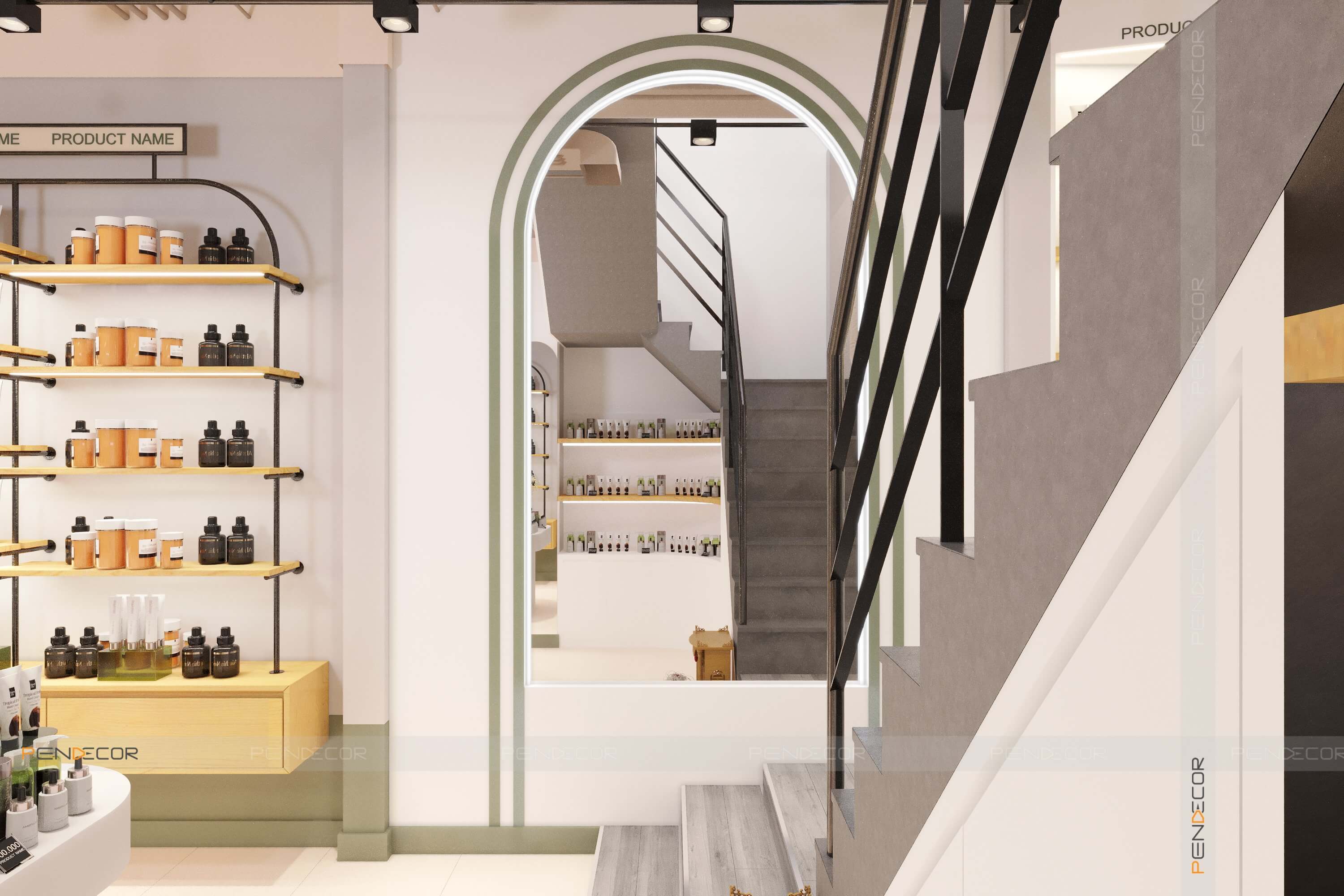 Thiết Kế Shop Mỹ Phẩm Chloe