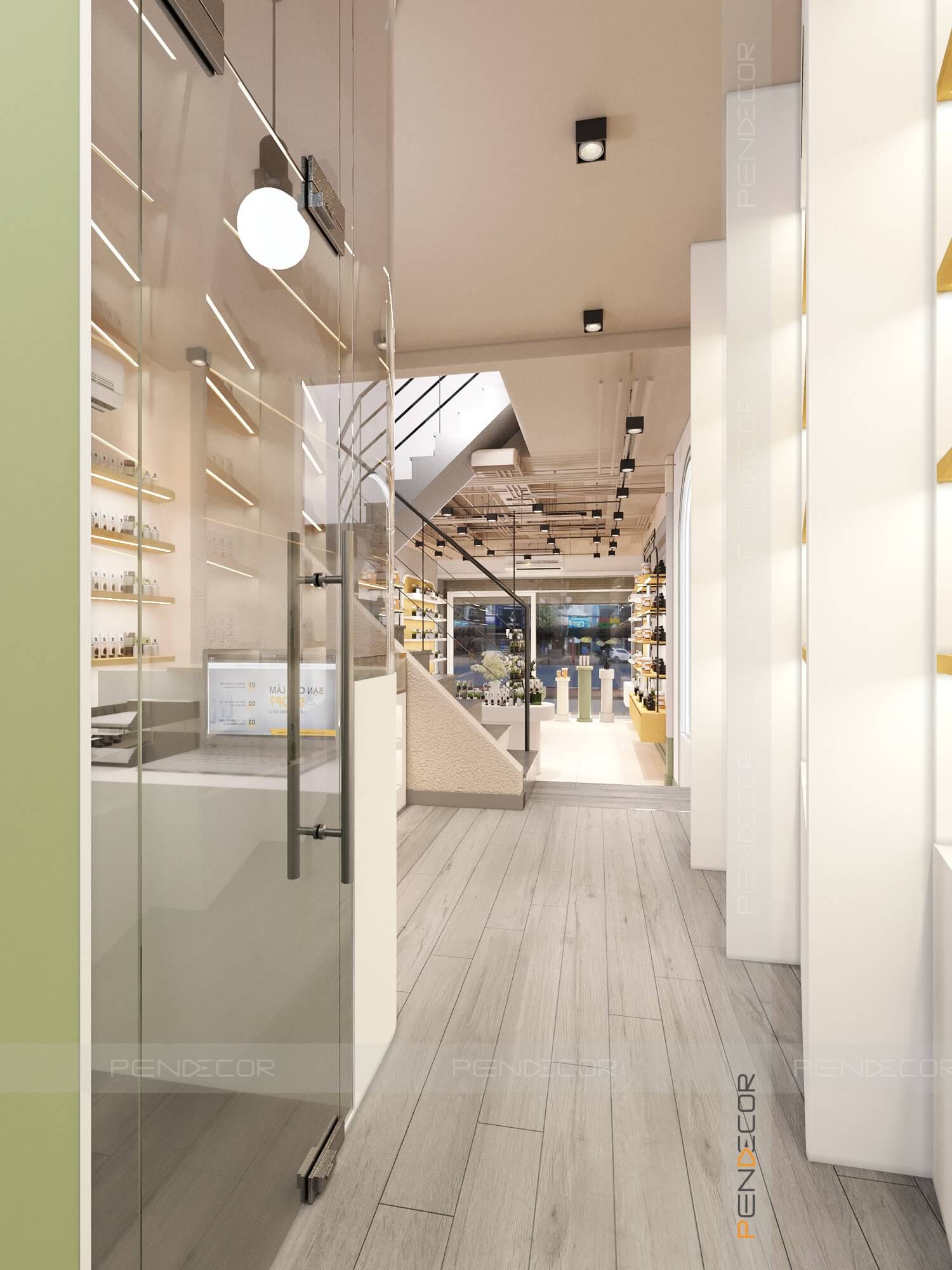 Thiết Kế Shop Mỹ Phẩm Chloe